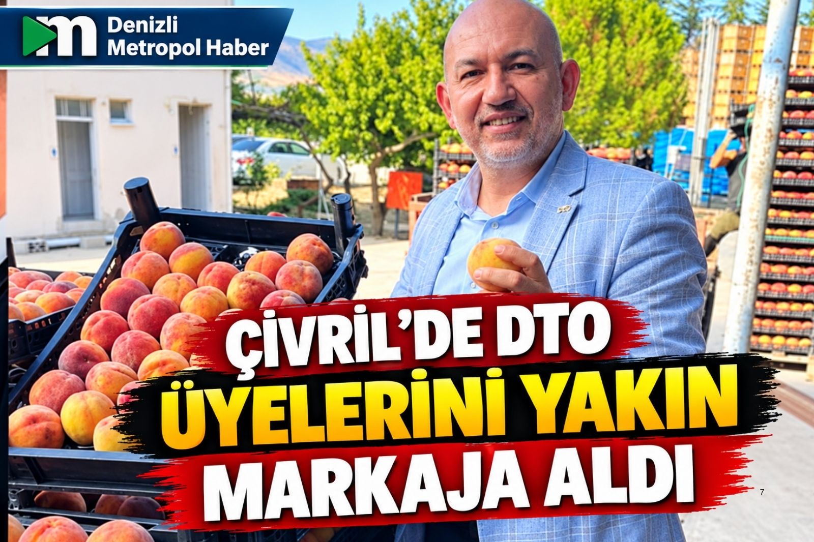 FAİK MÜFTÜLER, ÇİVRİL’E ÇIKARTMA YAPTI