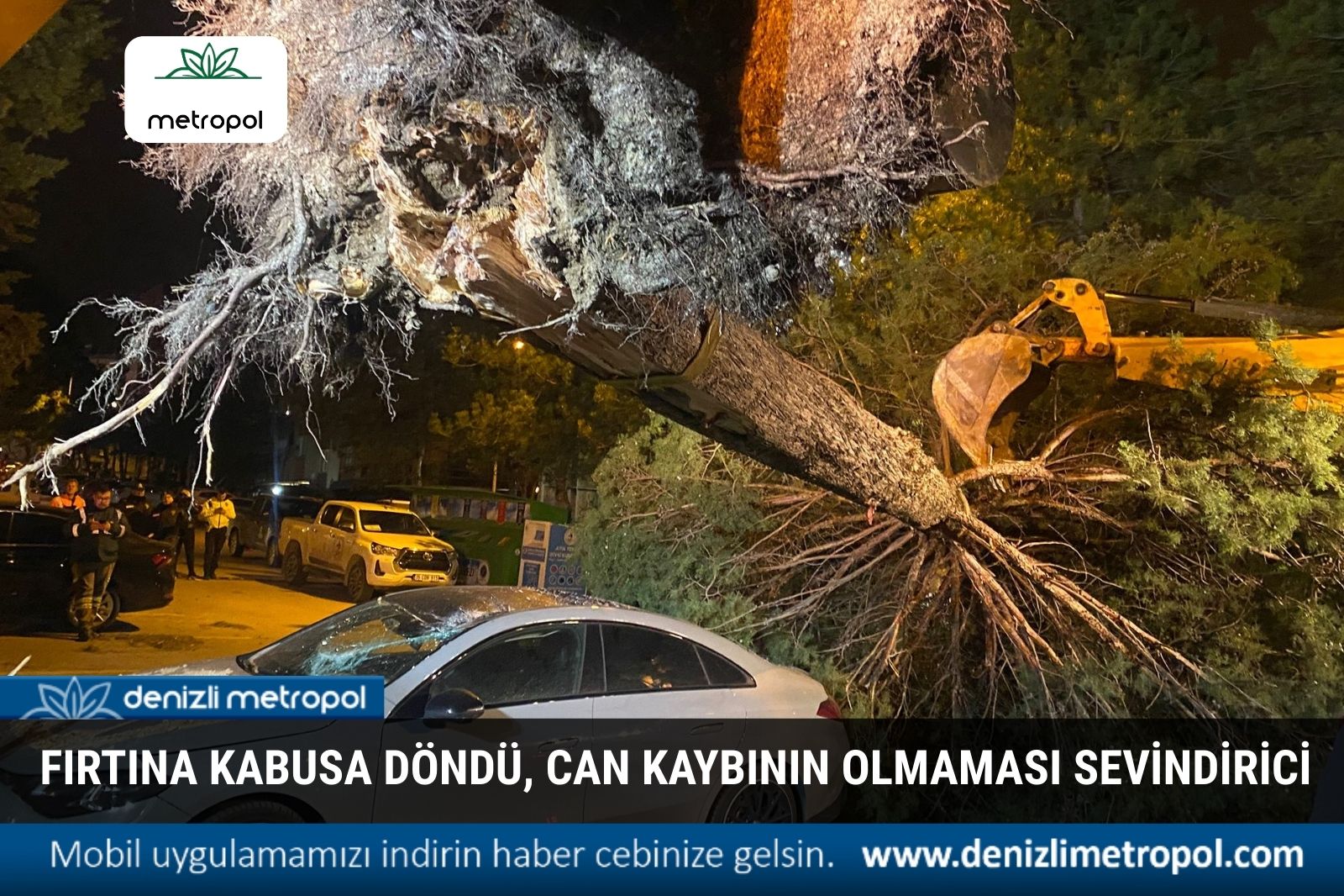 FIRTINA KABUSUNDA CAN KAYBI OLMAMASI SEVİNDİRİCİ