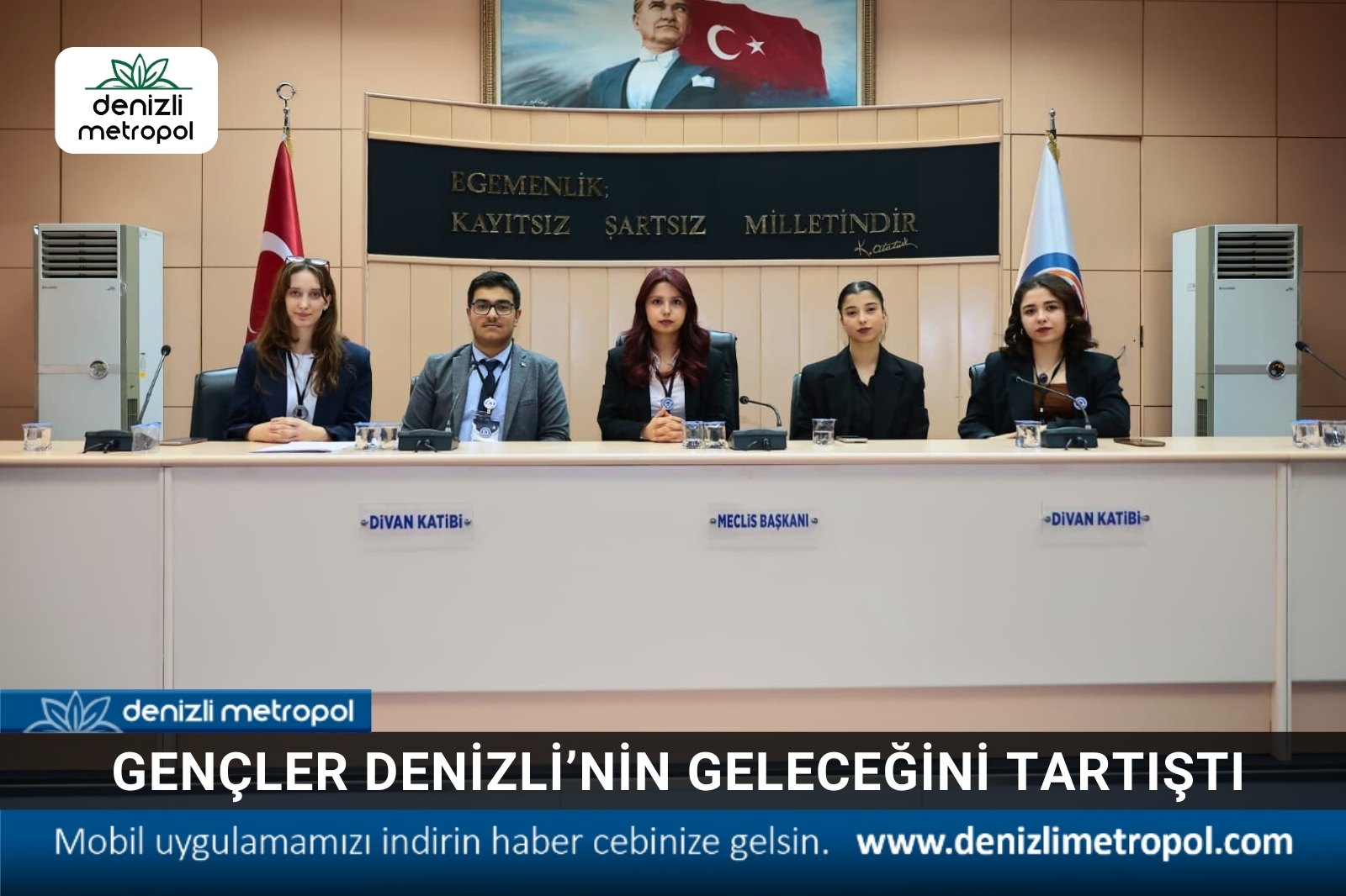 Gençler Denizli’nin geleceğini tartıştı