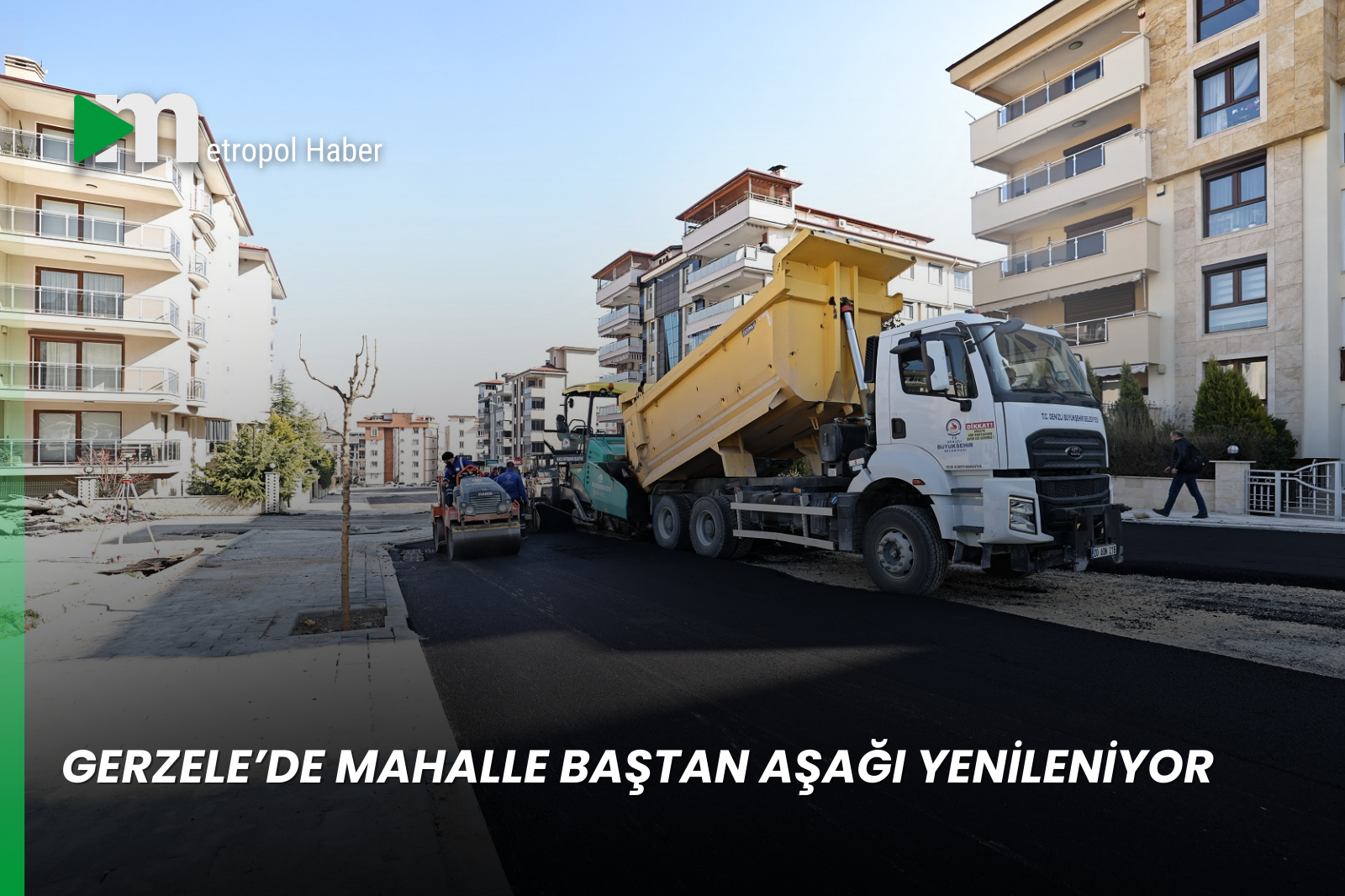 GERZELE’DE MAHALLE BAŞTAN AŞAĞI YENİLENİYOR
