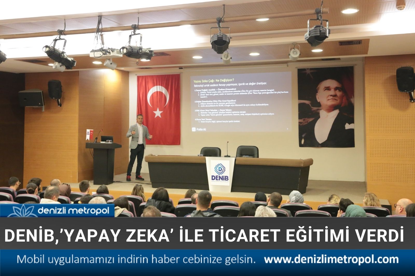 GİRİŞİMCİLERE YAPAY ZEKA İLE TİCARET EĞİTİMİ