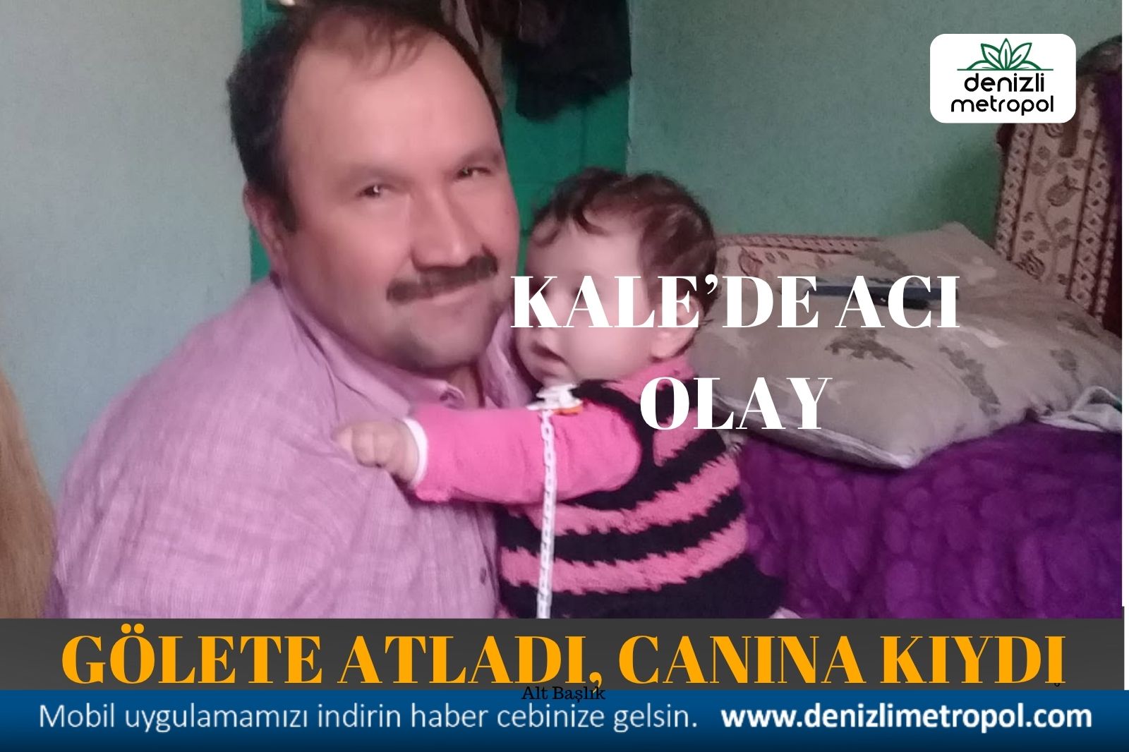 GÖLETE ATLADI CANINA KIYDI