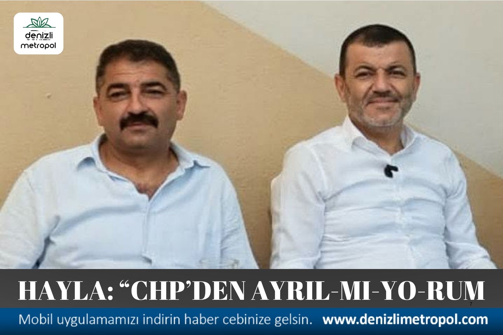 HAYLA; “BİR YERE GİTMİYORUM”