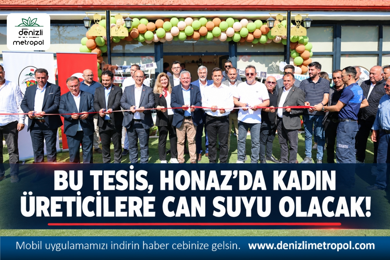 HONAZ’DA KADIN ÜRETİCİLERE CAN SUYU