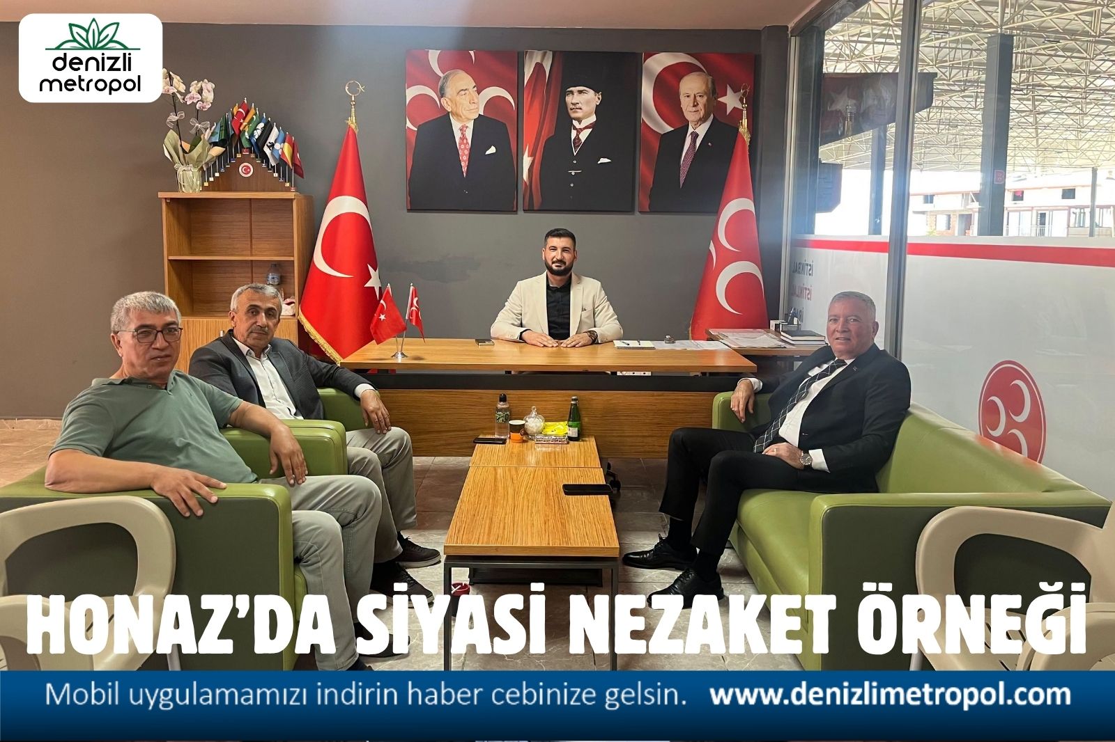 HONAZ’DA  SİYASİ NEZAKET ÖRNEĞİ