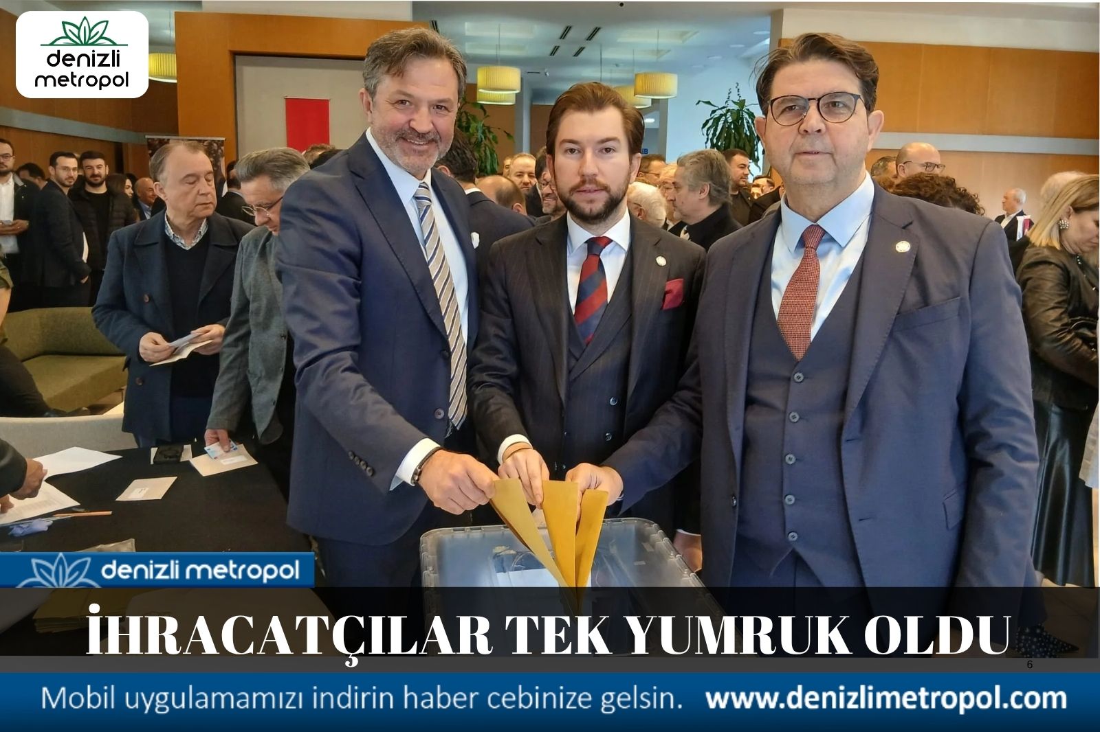 İHRACATÇILAR TEK YUMRUK