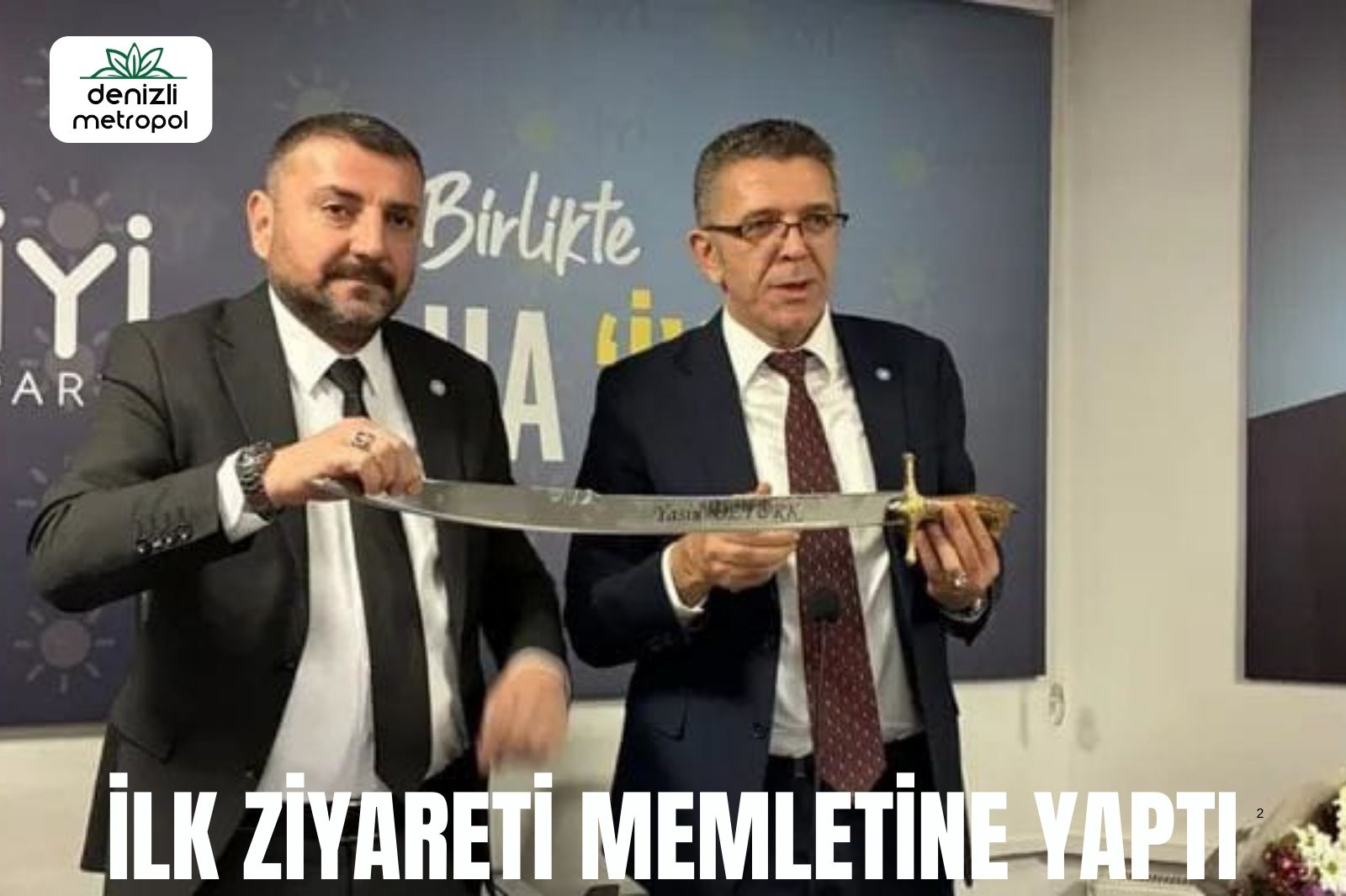 İLK ZİYARETİ MEMLEKETİNE YAPTI
