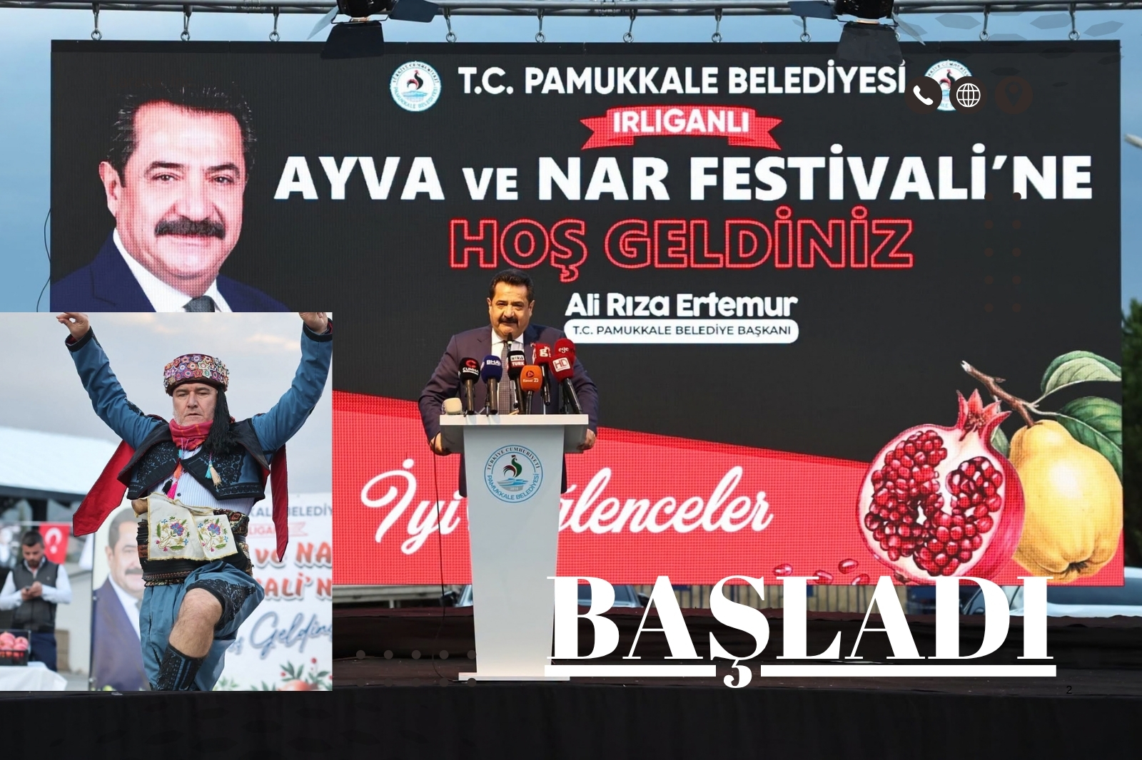 IRLIGANLI’DA NAR VE AYVA COŞKUSU BAŞLADI