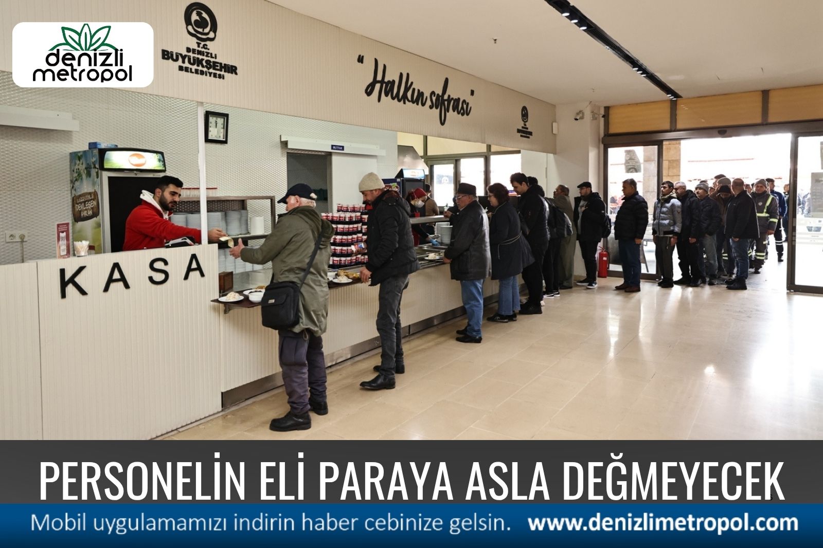 İŞİN GERÇEĞİ; PERSONEL ELİNİN PARAYA DOKUNMASI İSTENMEDİ, İYİ DE OLDU..
