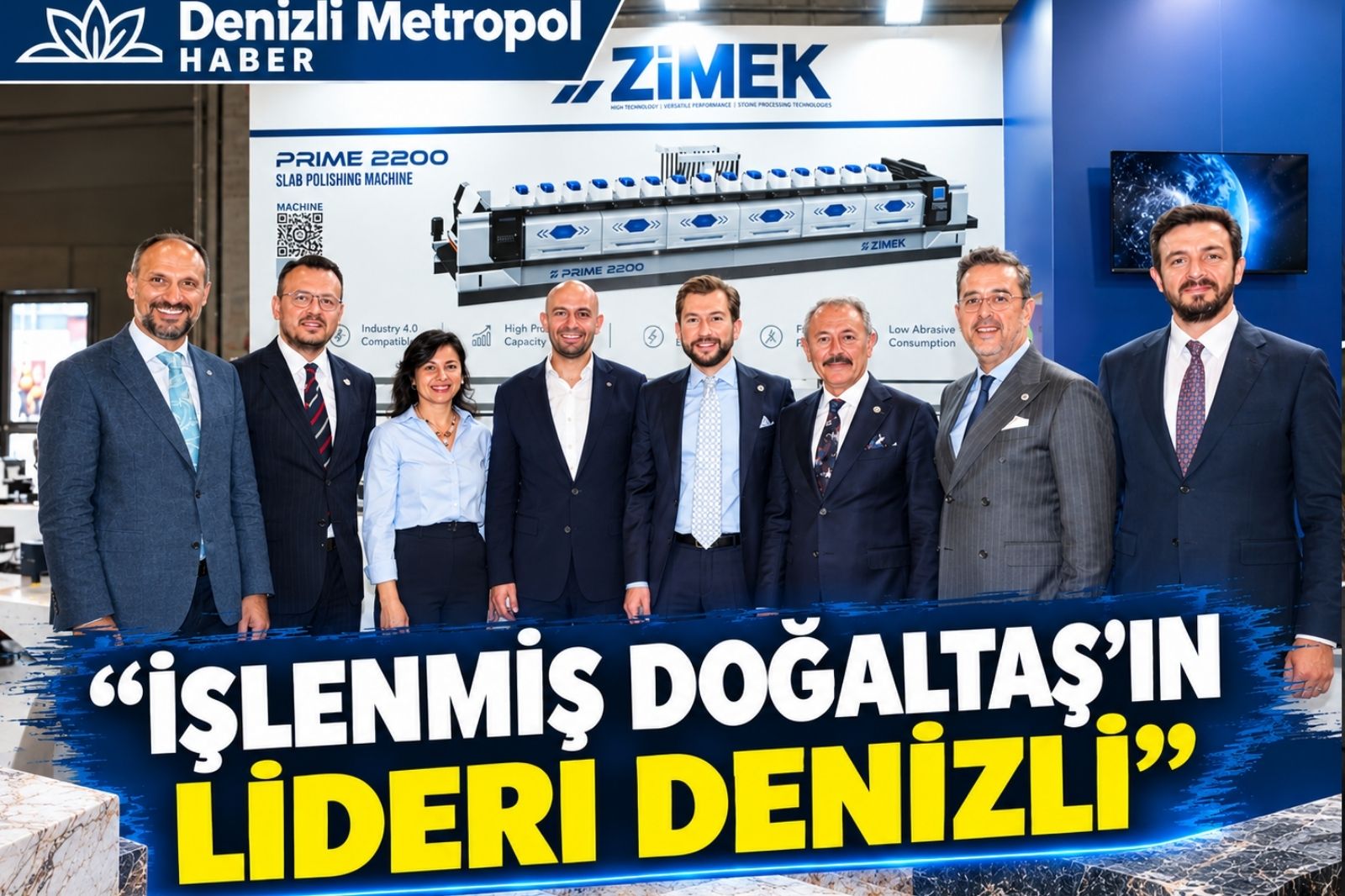 “İŞLENMİŞ DOĞALTAŞ’IN LİDERİ DENİZLİ”