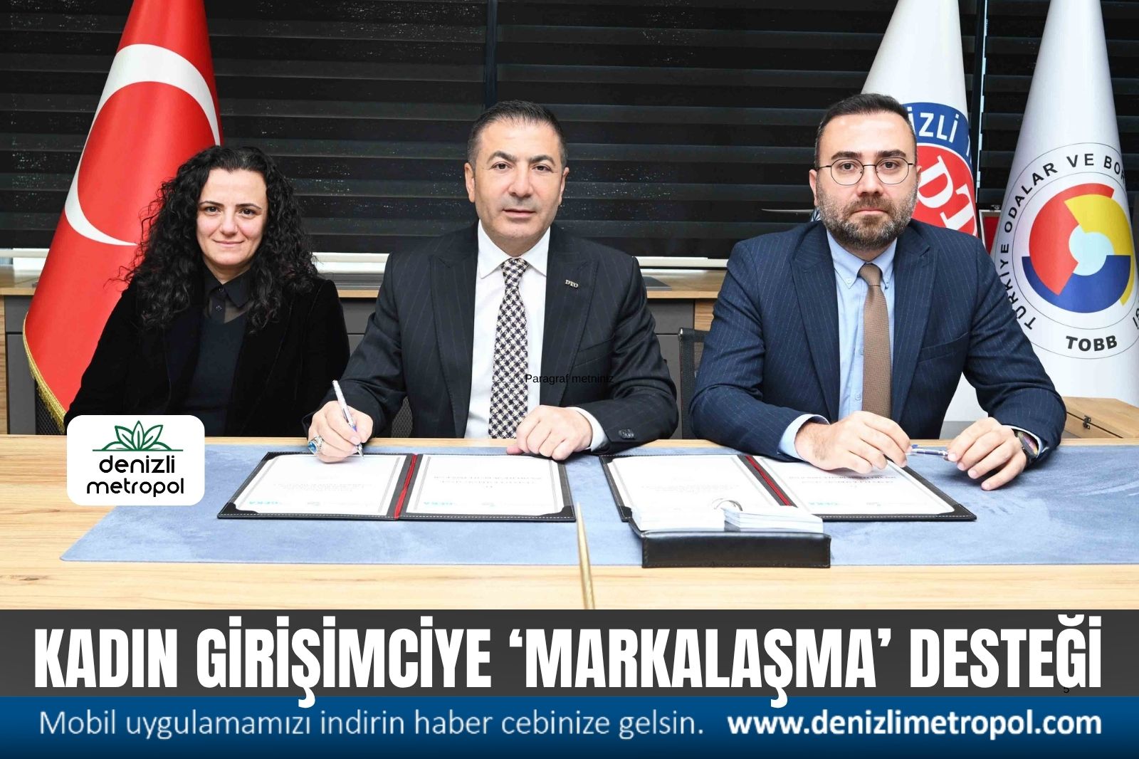 KADIN GİRİŞİMCİYE ‘MARKALAŞMA’ DESTEĞİ