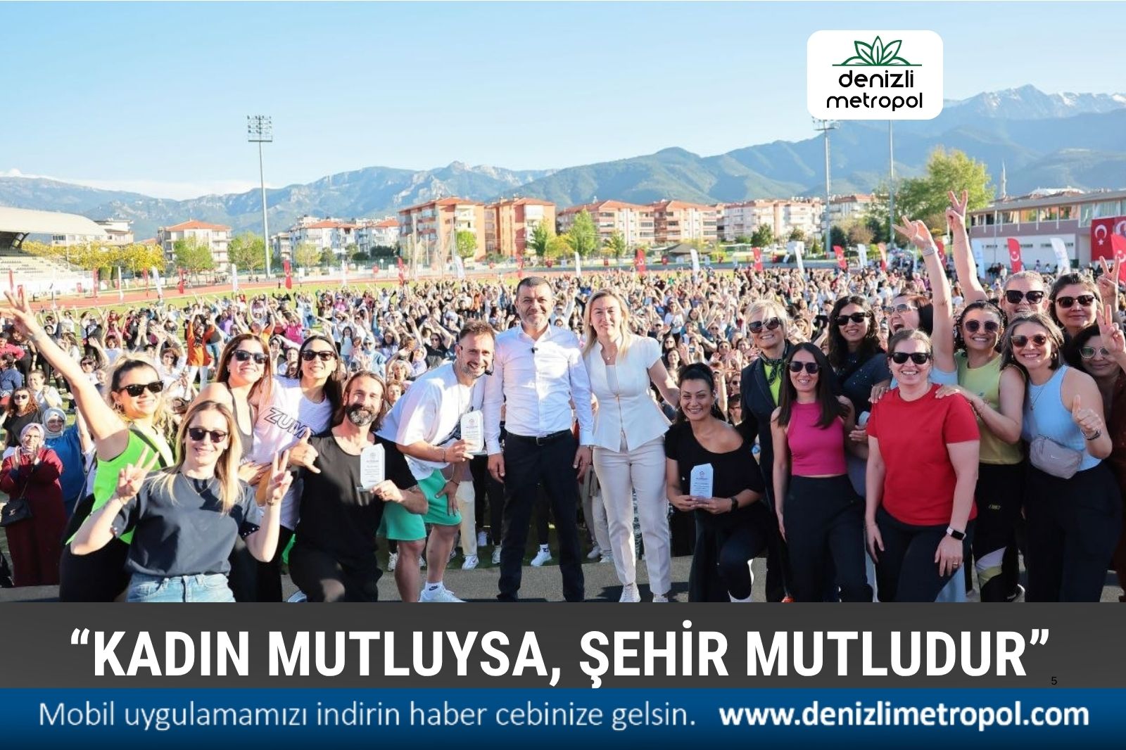 KADIN MUTLUYSA ŞEHİR MUTLUDUR
