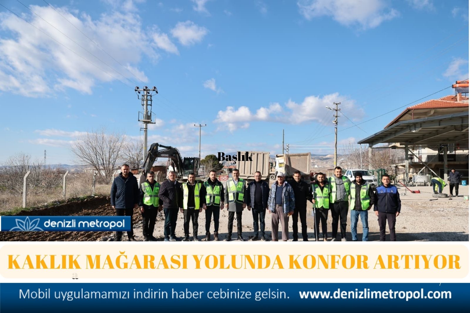 KAKLIK MAĞARASI YOLU DAHA KONFORLU OLACAK