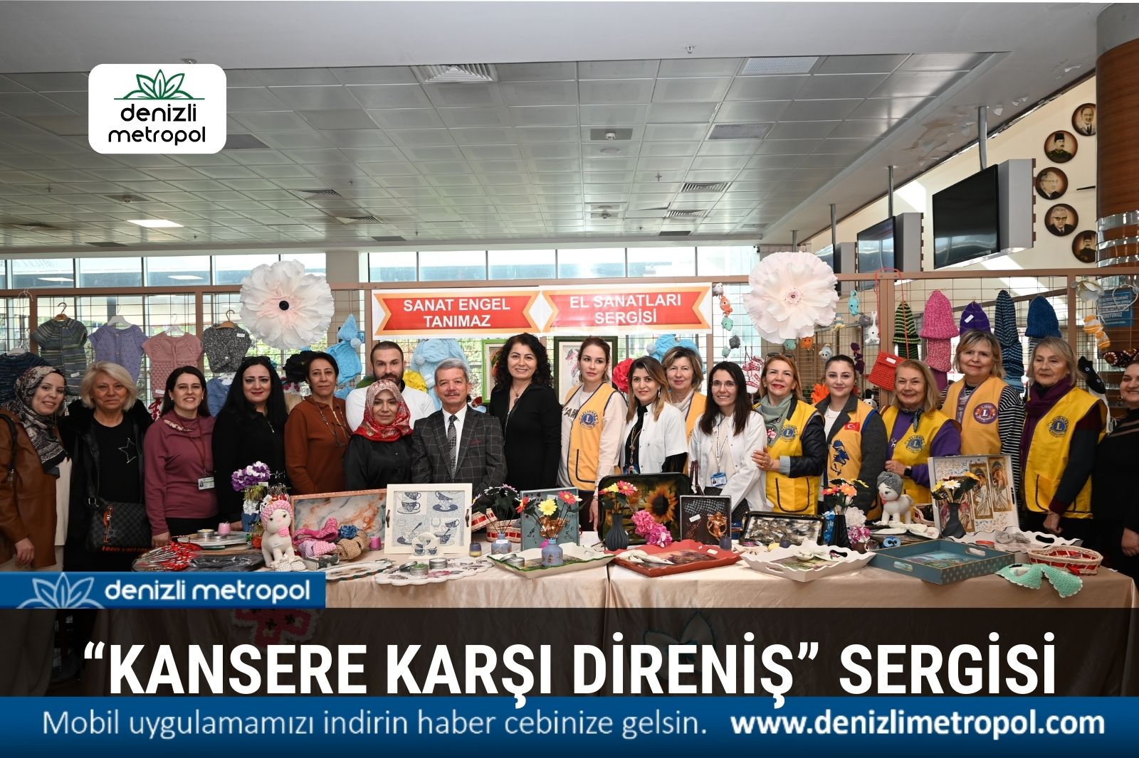 “KANSERE KARŞI DİRENİŞ” SERGİSİ