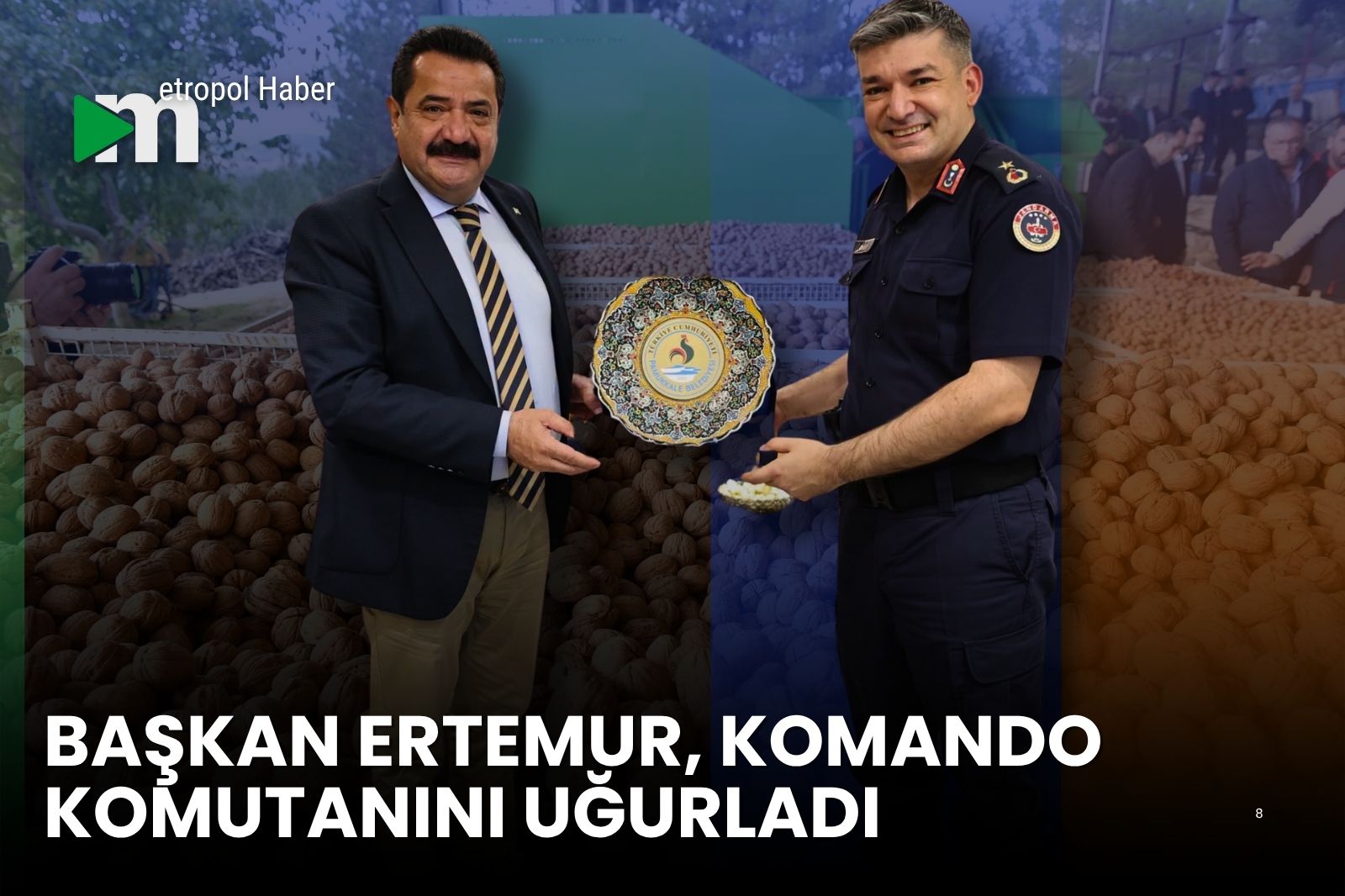 KOMANDO KOMUTANINI UĞURLADI