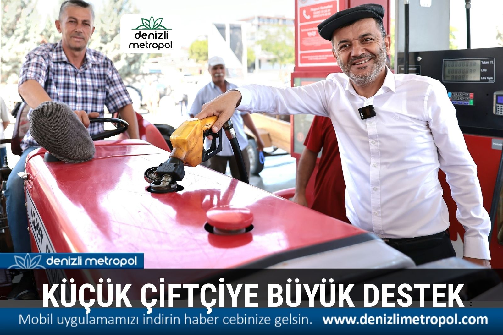 KÜÇÜK ÇİFTÇİYE BÜYÜK DESTEK