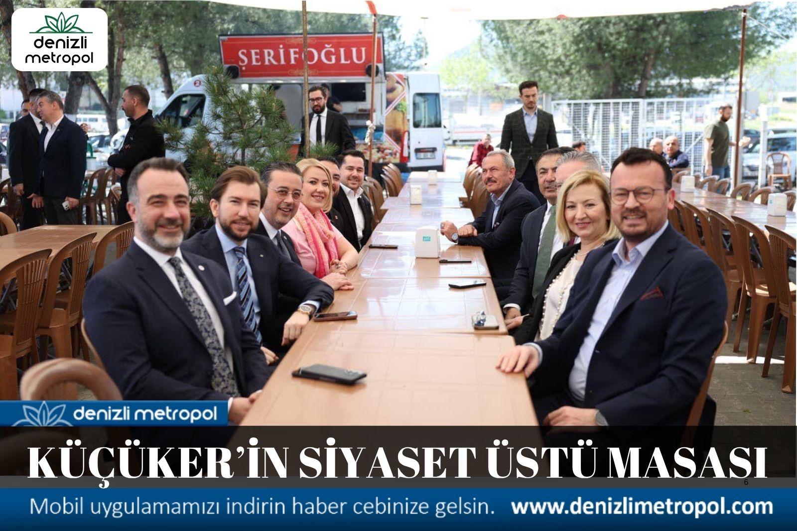 KÜÇÜKER’İN SİYASET ÜSTÜ MASASI