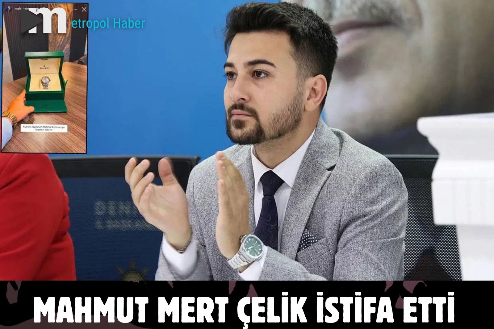 MAHMUT MERT ÇELİK İSTİFA ETTİ