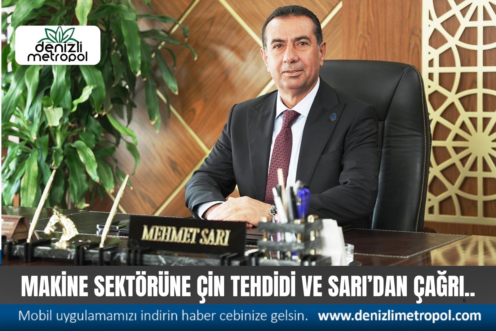 MAKİNE SEKTÖRÜNE ÇİN BASKISI VE SARI’DAN ÇAĞRI