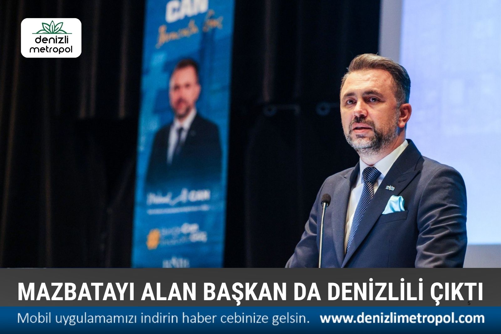 MAZBATAYI ALAN BAŞKAN DA DENİZLİLİ ÇIKTI