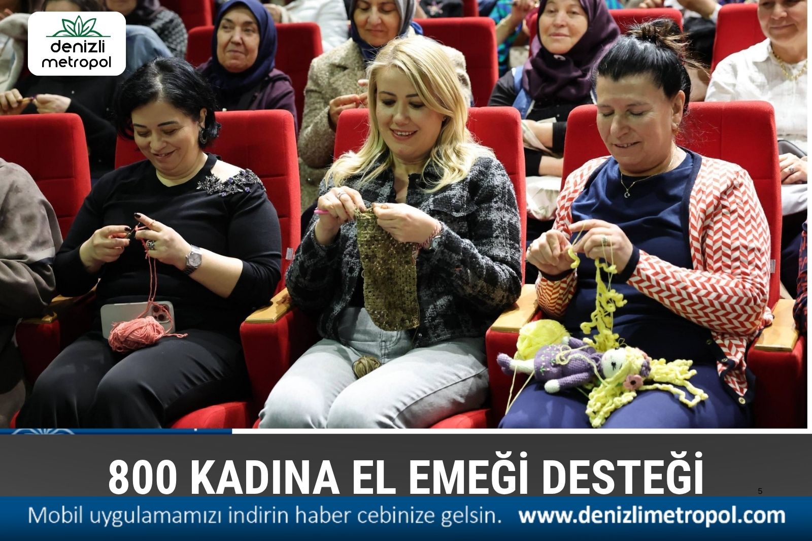 MERKEZEFENDİ’DE 800 KADINA EL EMEĞİ DESTEĞİ VERİLDİ