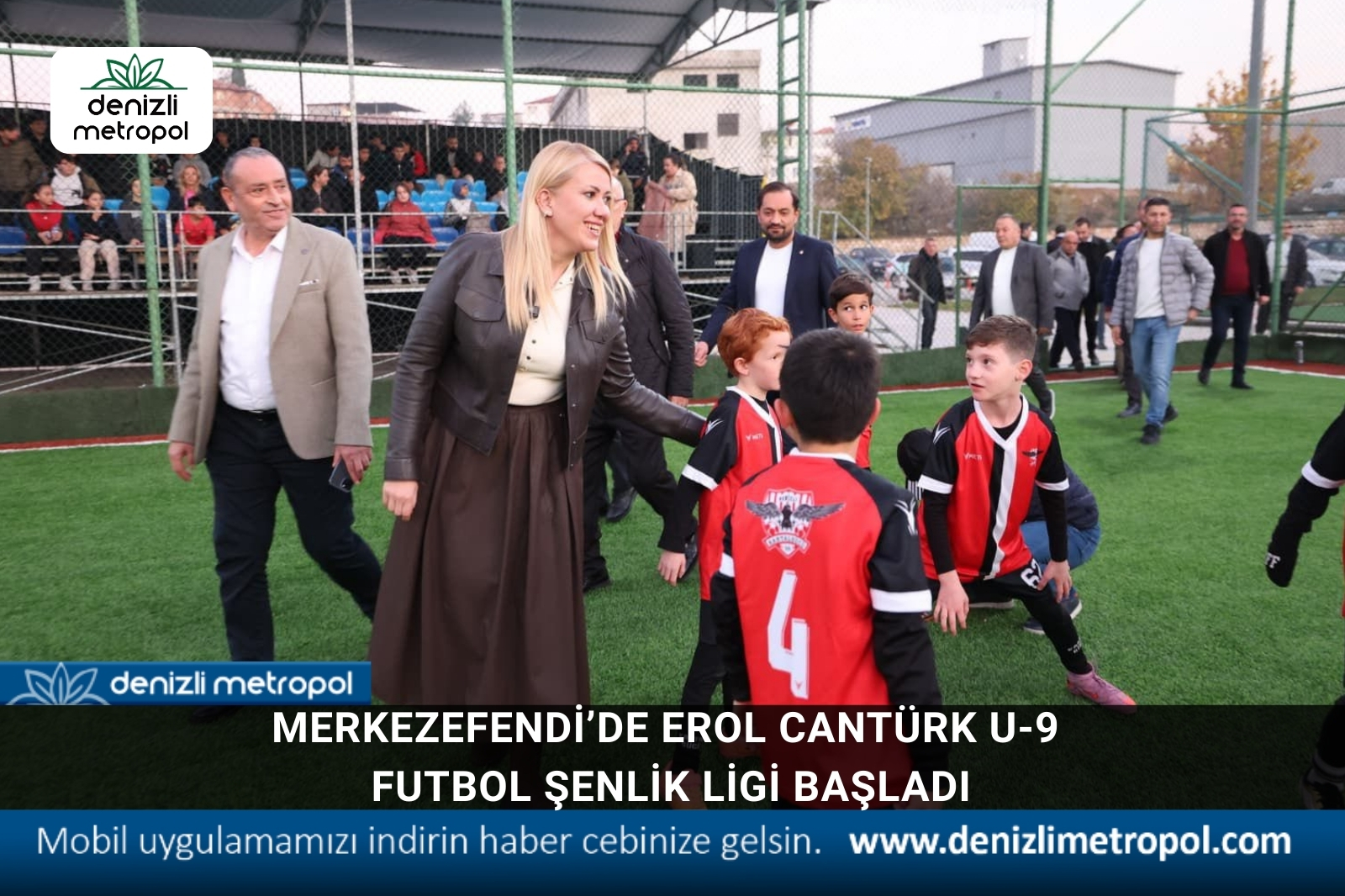MERKEZEFENDİ’DE EROL CANTÜRK U-9 FUTBOL ŞENLİK LİGİ BAŞLADI