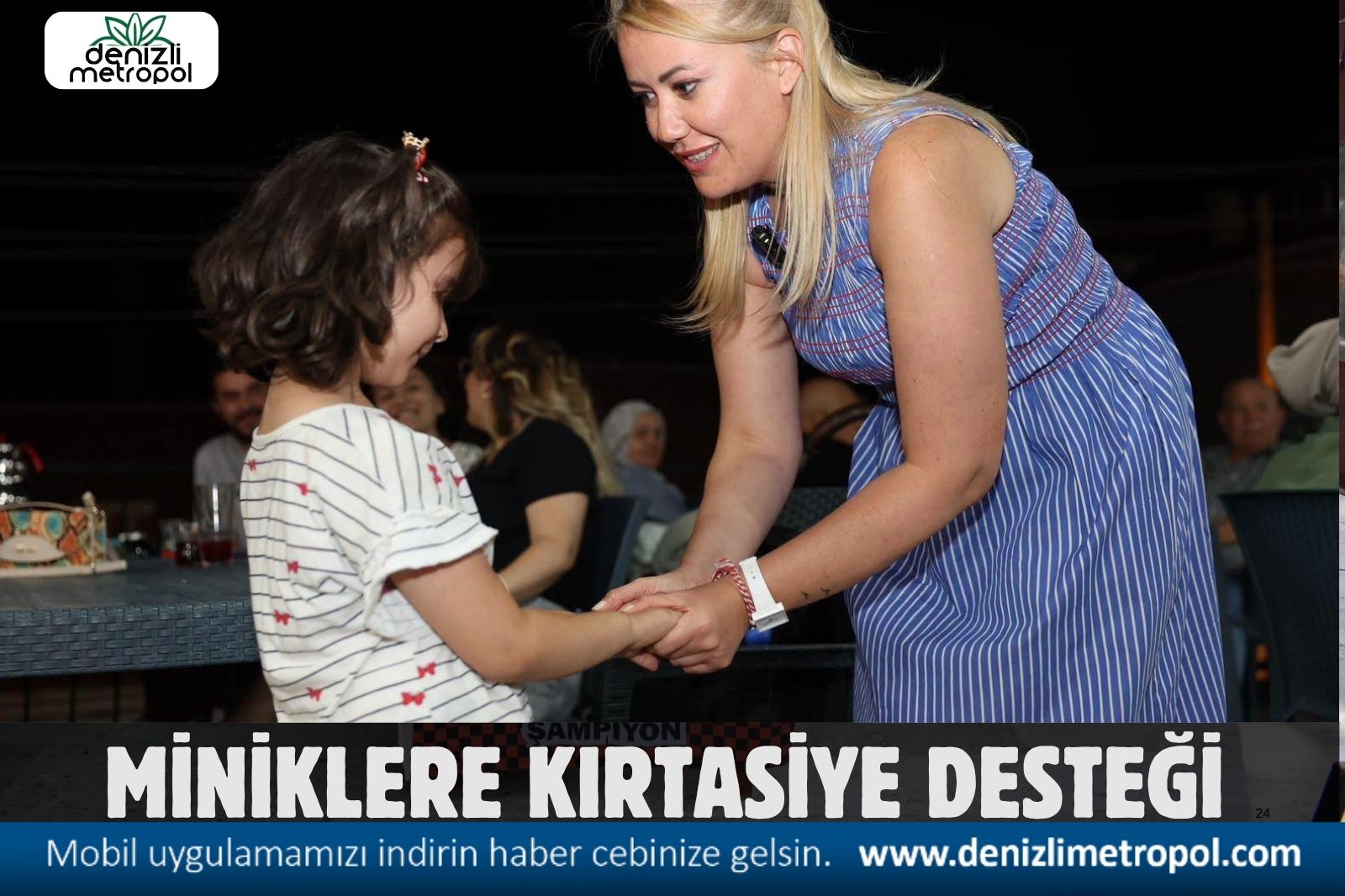 MERKEZEFENDİ’DEN MİNİKLERE KIRTASİYE DESTEĞİ