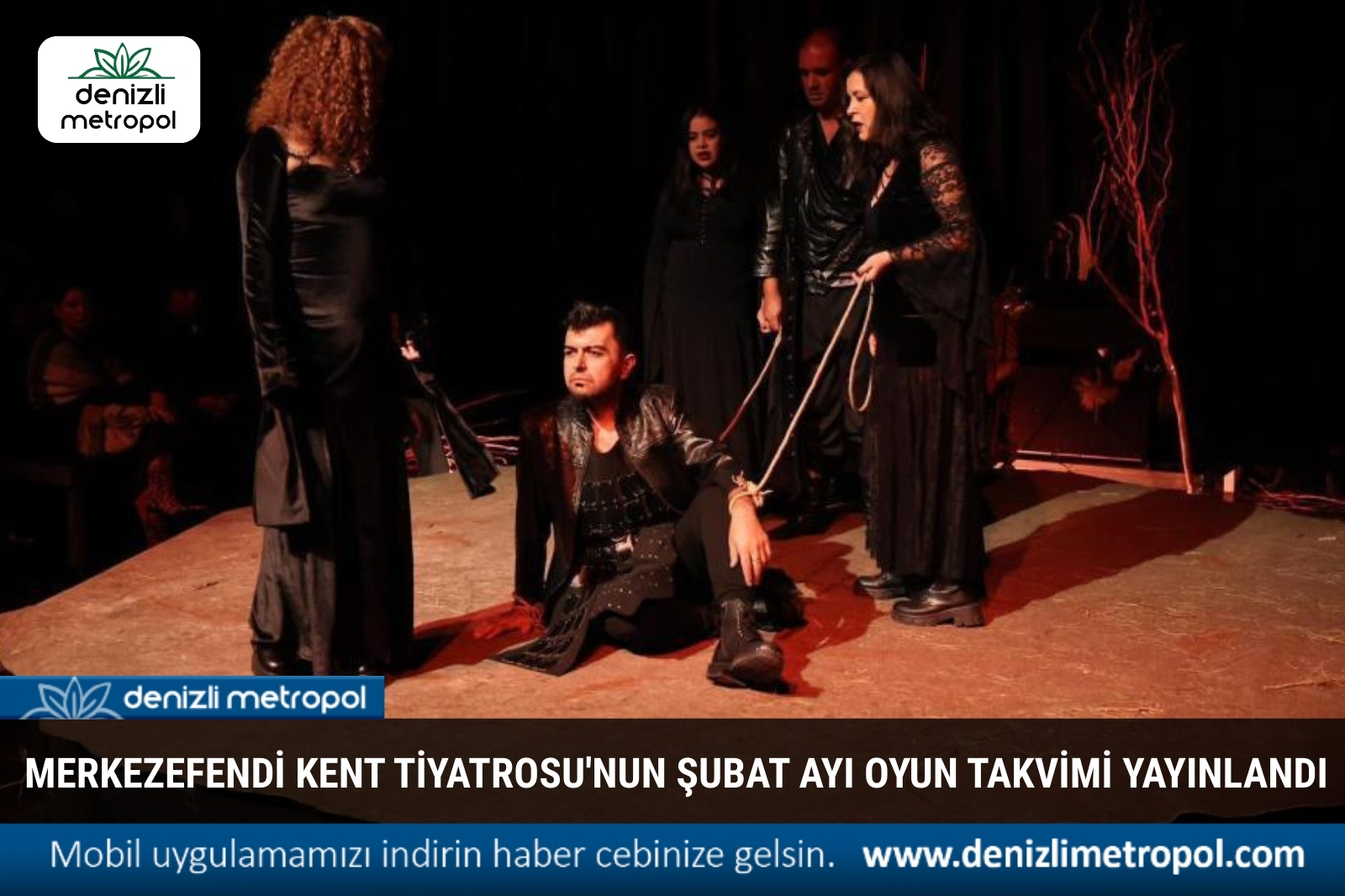 MERKEZEFENDİ KENT TİYATROSU'NUN ŞUBAT AYI OYUN TAKVİMİ YAYINLANDI