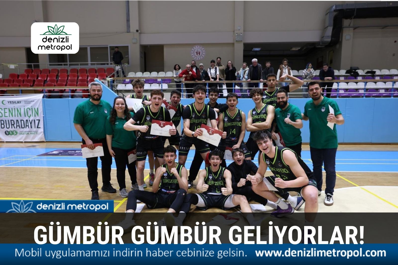 MERKEZEFENDİ’NİN GENÇLERİ GÜMBÜR GÜMBÜR GELİYOR