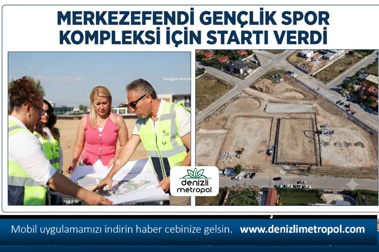 MERKEZEFENDİ’YE BİR MÜJDE  DAHA