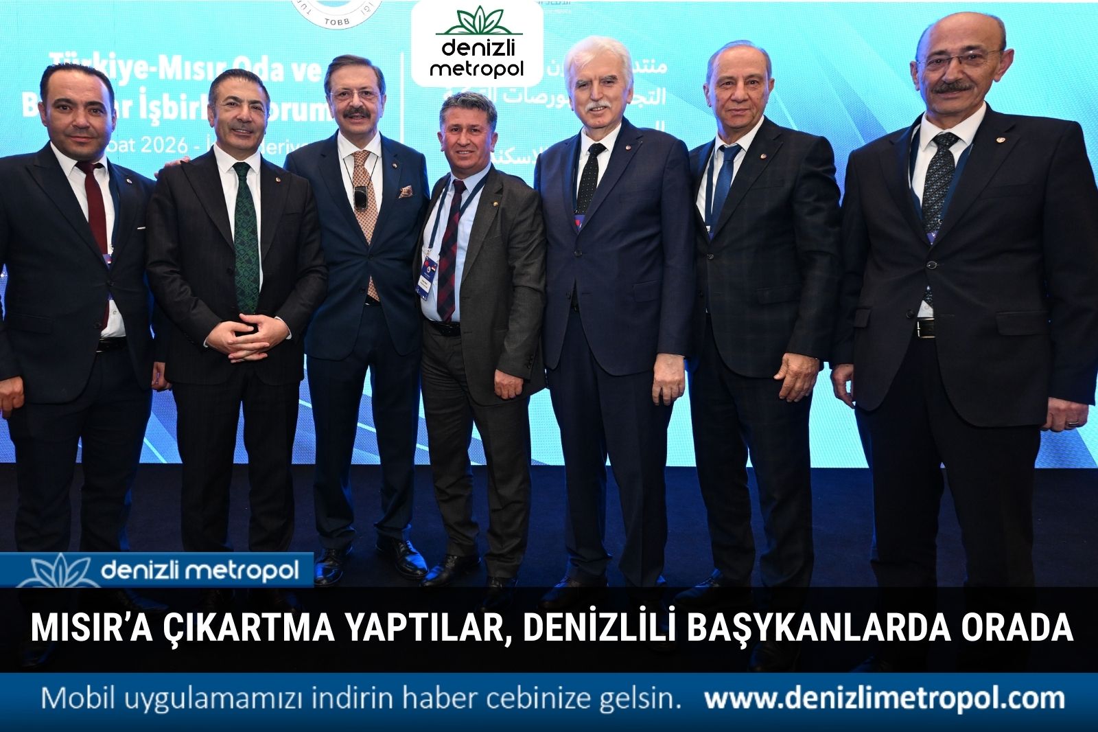 MISIR’A ÇIKARTMA, DENİZLİLİ BAŞKANLARDA ORADA