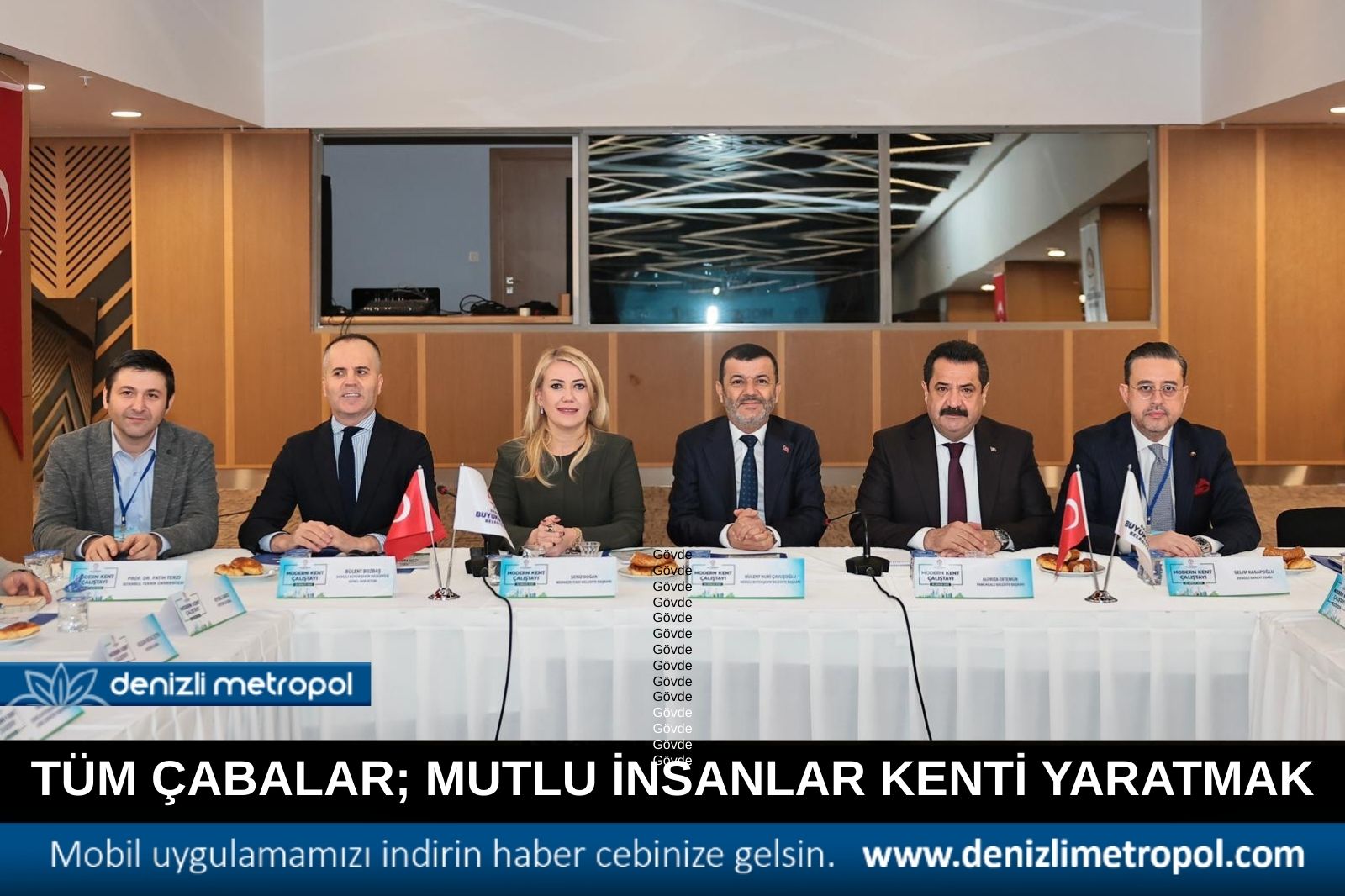 MUTLU İNSANLARIN KENTİ İÇİN TOPLANDILAR
