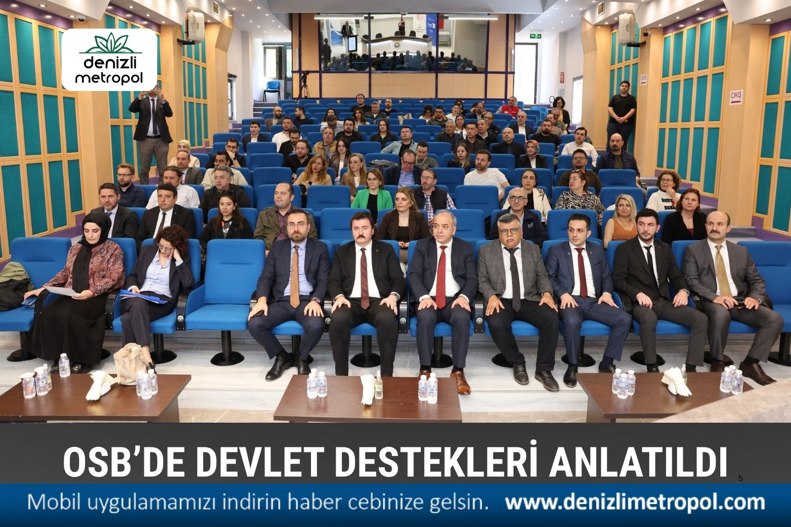 ORGANİZE SANAYİ BÖLGESİ'NDE DEVLET DESTEKLERİ ANLATILDI