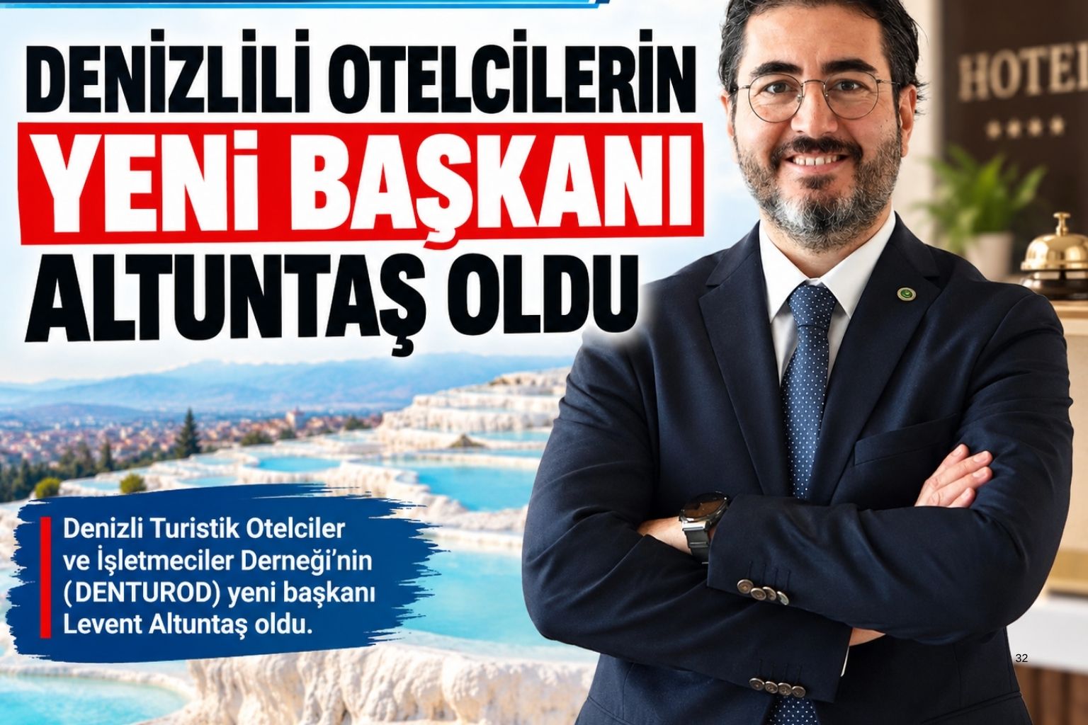 OTELCİLERİN YENİ BAŞKANI ALTUNTAŞ OLDU