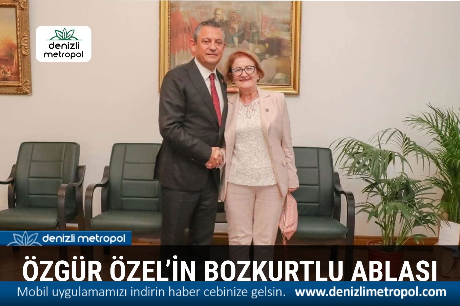 ÖZGÜR ÖZEL’İN BOZKURTLU ABLASI