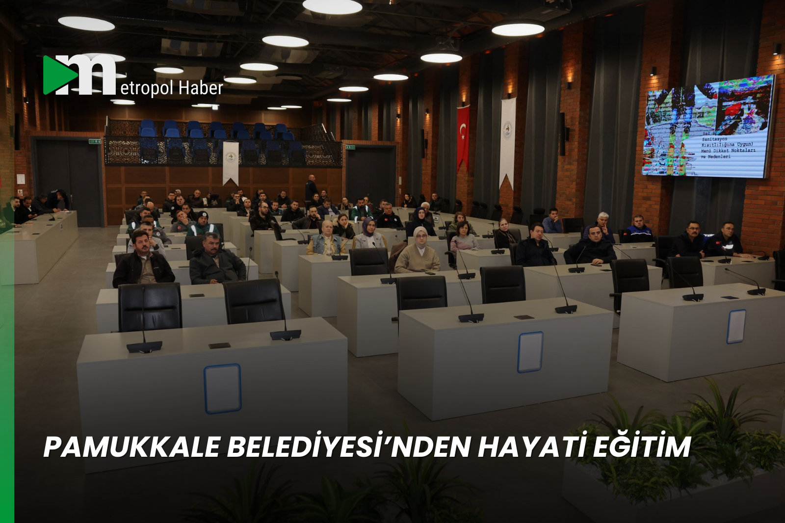 PAMUKKALE BELEDİYESİ’NDEN HAYATİ EĞİTİM