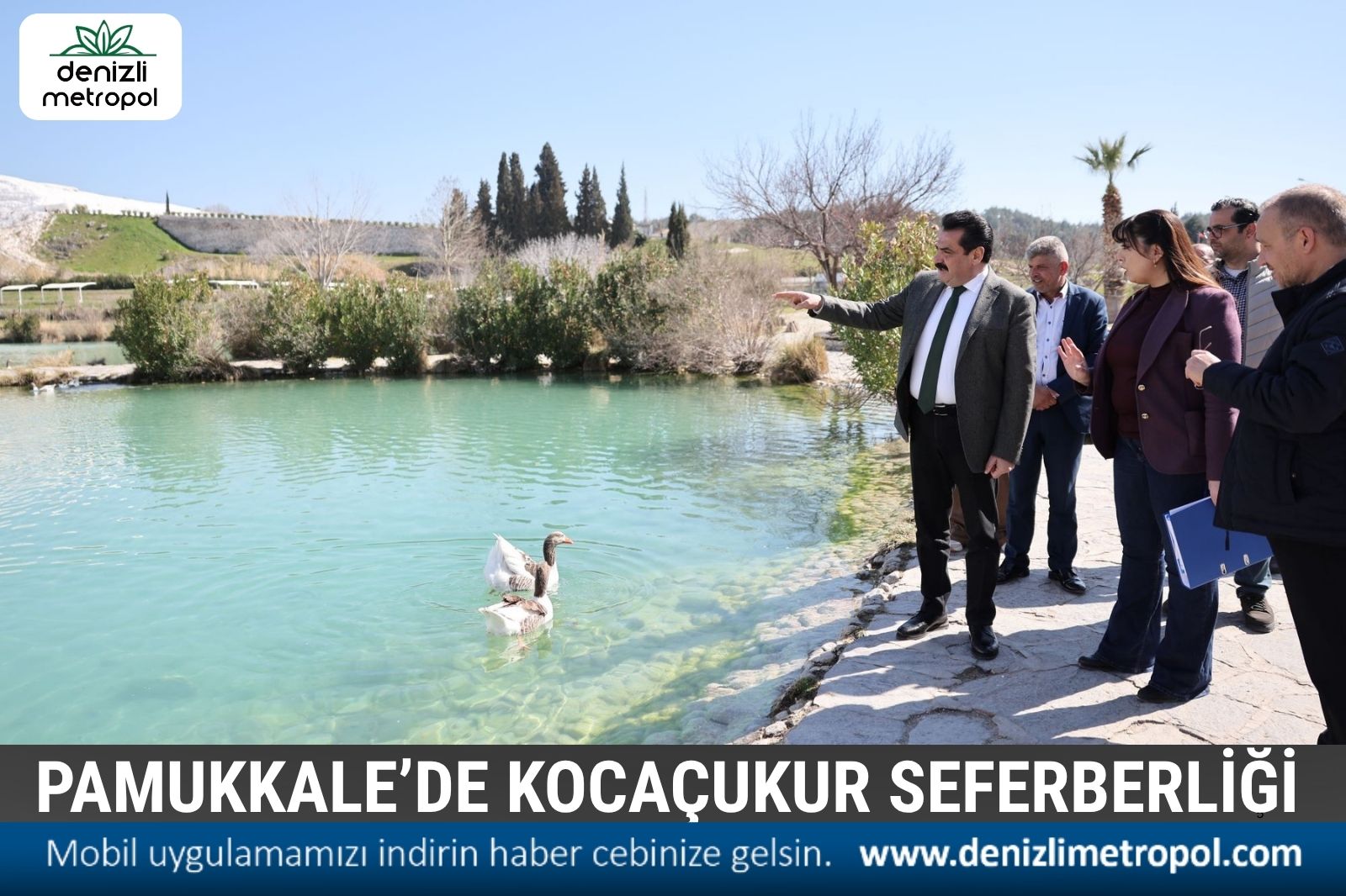 PAMUKKALE’DE KOCAÇUKUR SEFERBERLİĞİ