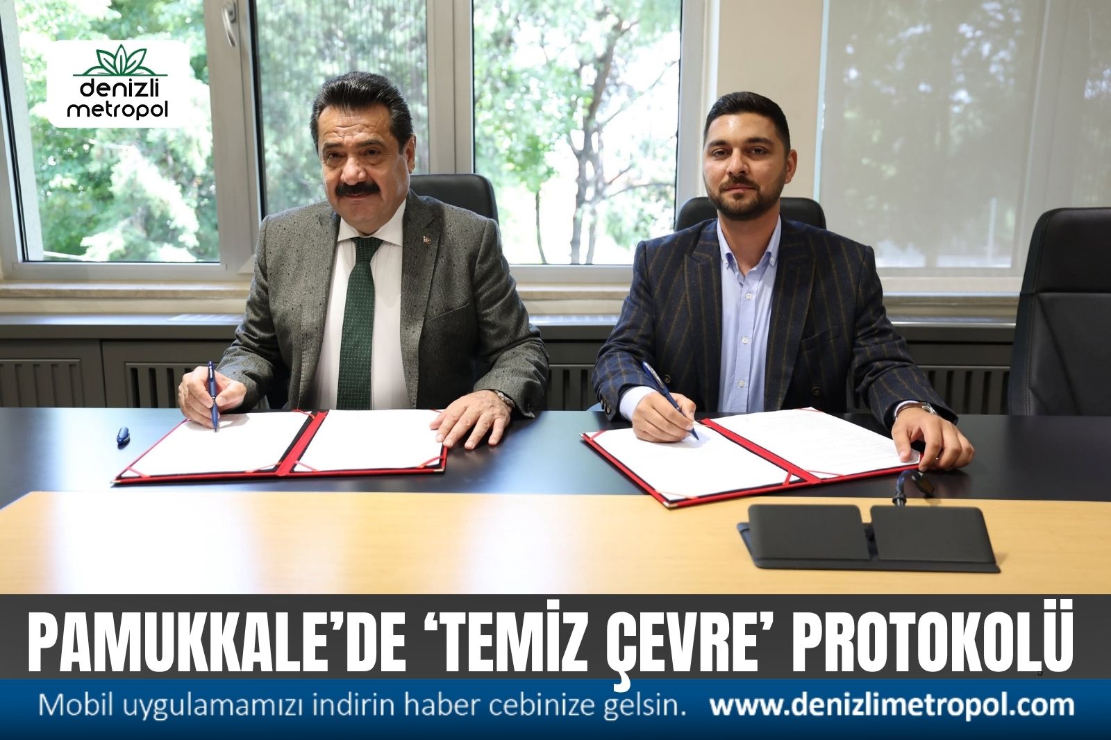 PAMUKKALE’DEN TEMİZ ÇEVRE PROTOKOLÜ