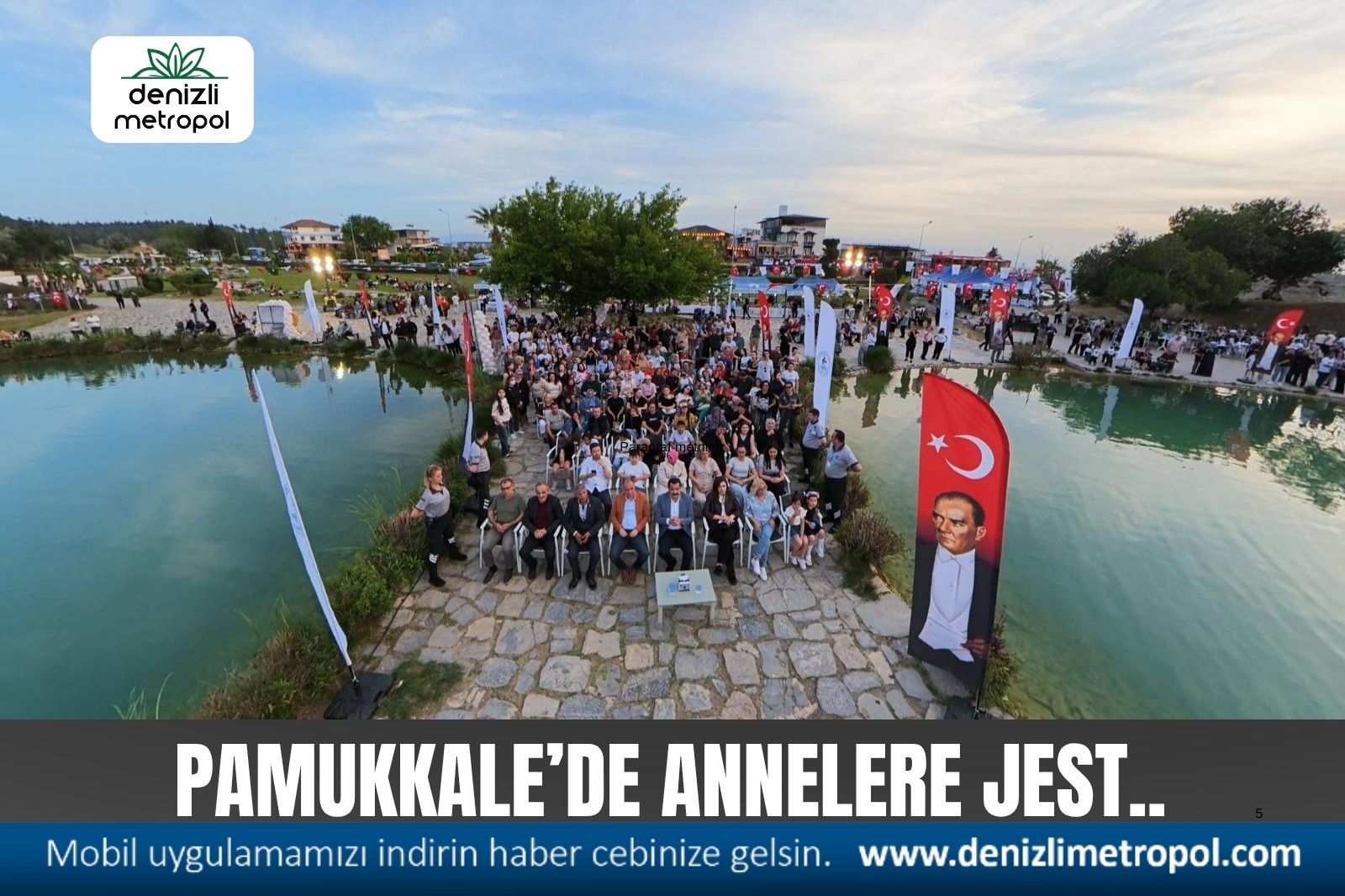 PAMUKKALE KOCAÇUKUR’DA ANNE COŞKUSU
