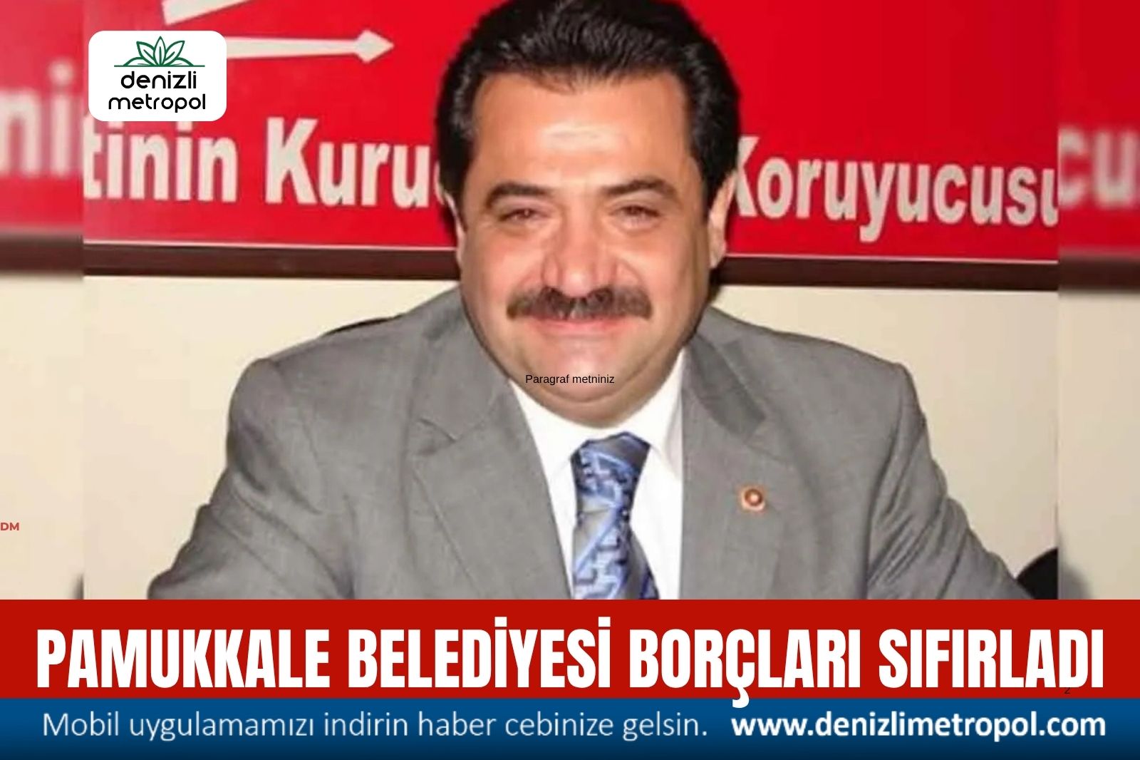 PAMUKKALE’NİN BORCU BİTTİ