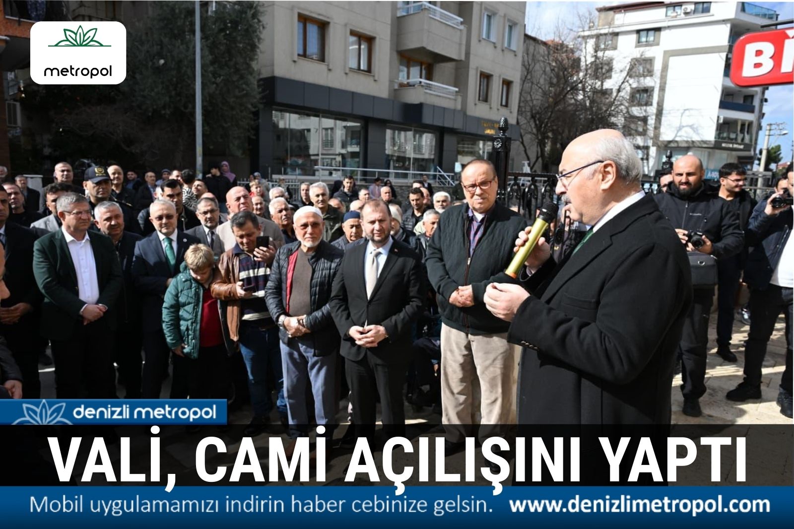 PEYGAMBER TORUNUNUN İSMİNİ TAŞIYAN CAMİ AÇILDI