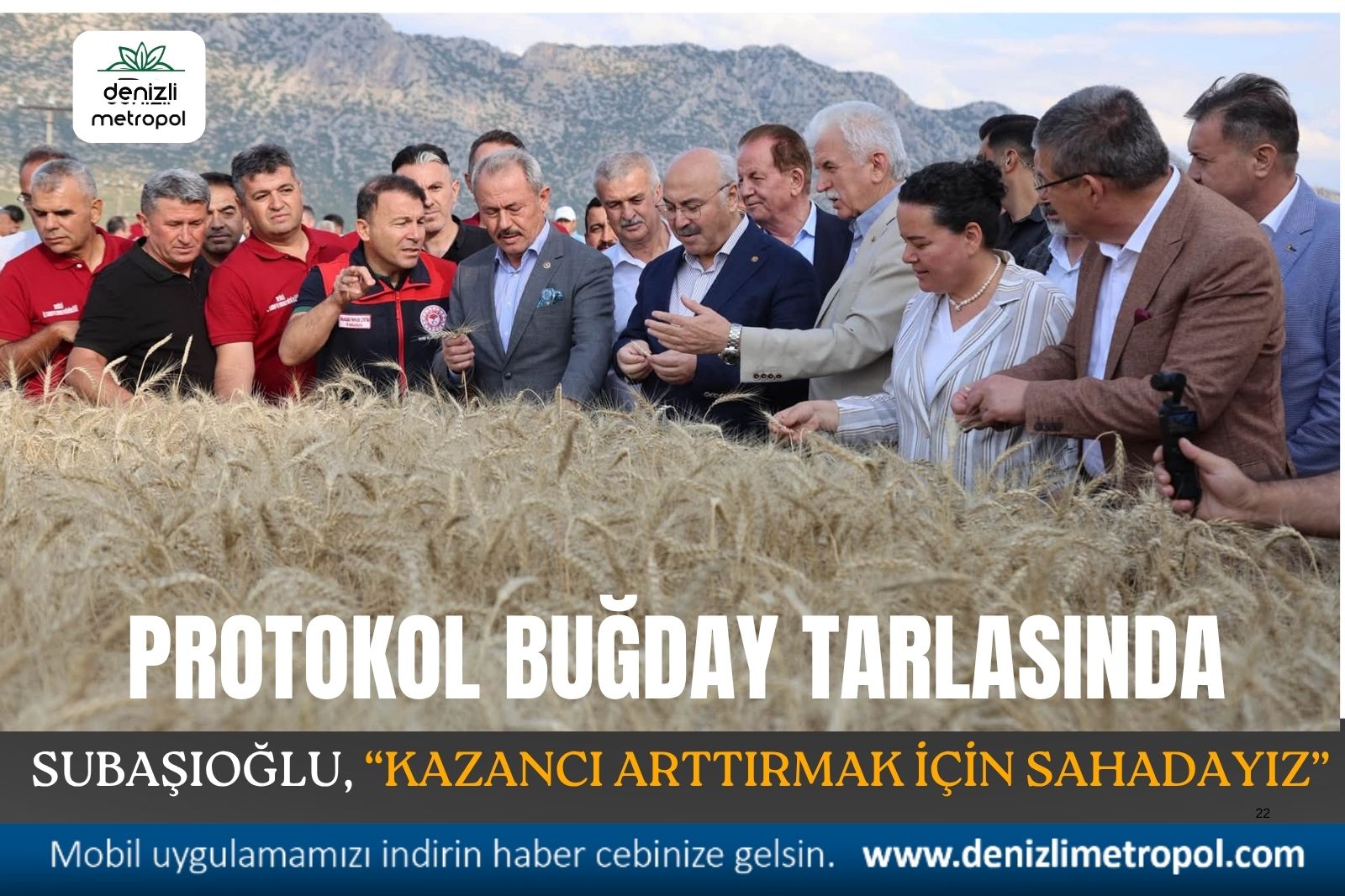 PROTOKOL BUĞDAY TARLASINDA