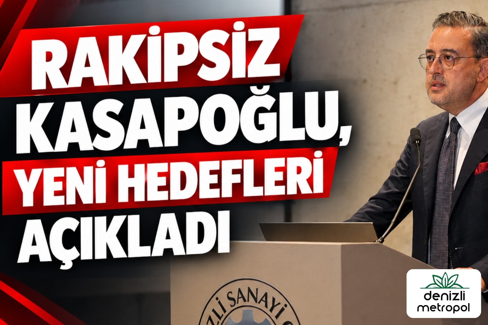 RAKİPSİZ KASAPOĞLU, YENİ HEDEFLERİ AÇIKLADI