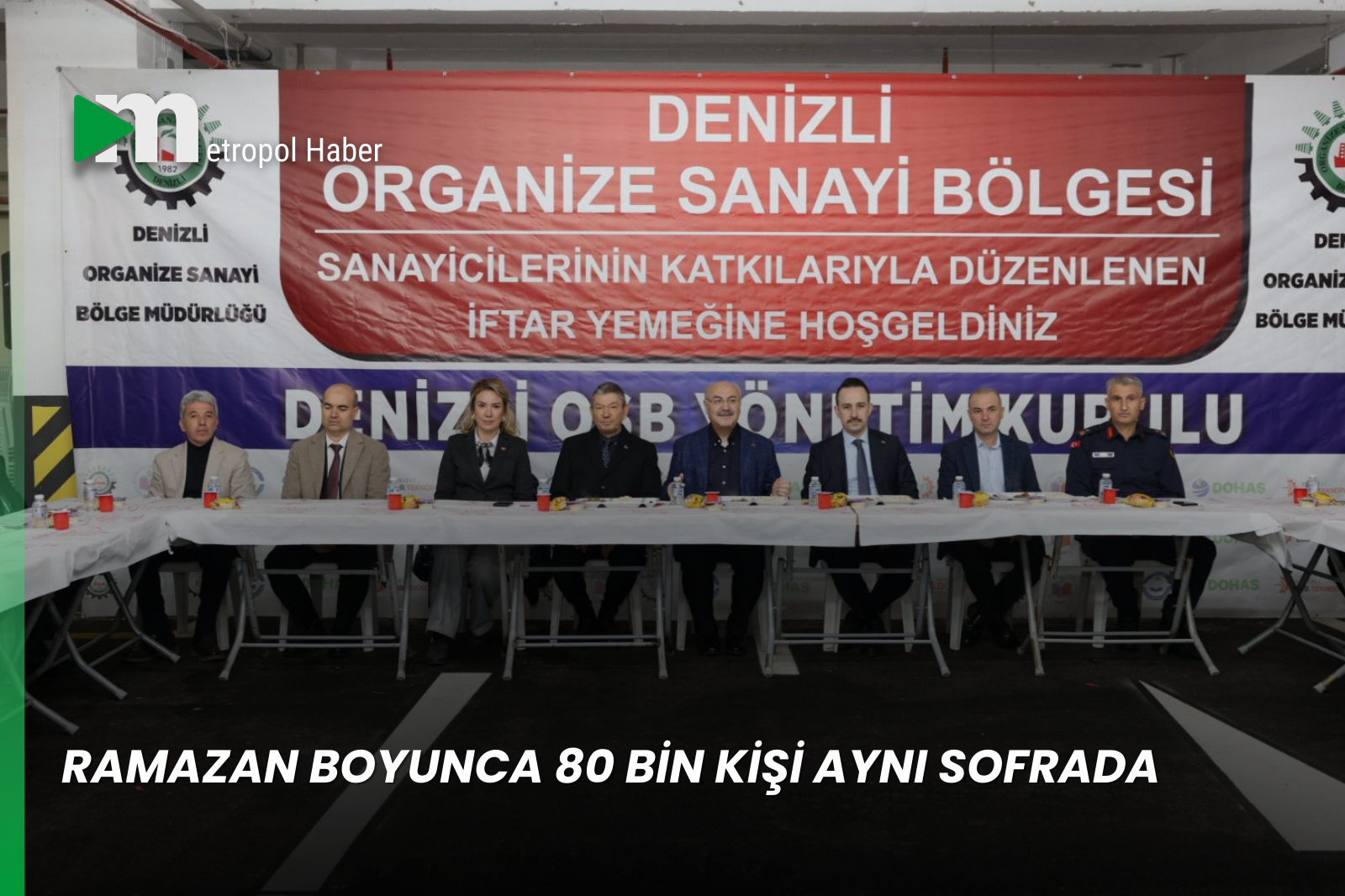 RAMAZAN BOYUNCA 80 BİN KİŞİ AYNI SOFRADA