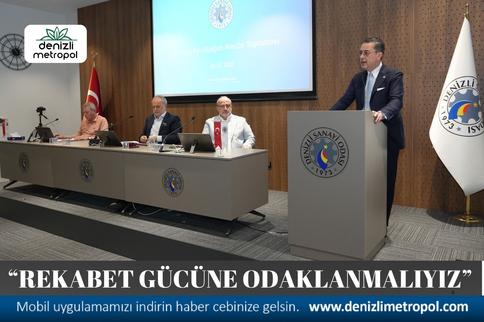“REKABET GÜCÜNE ODAKLANMALIYIZ”