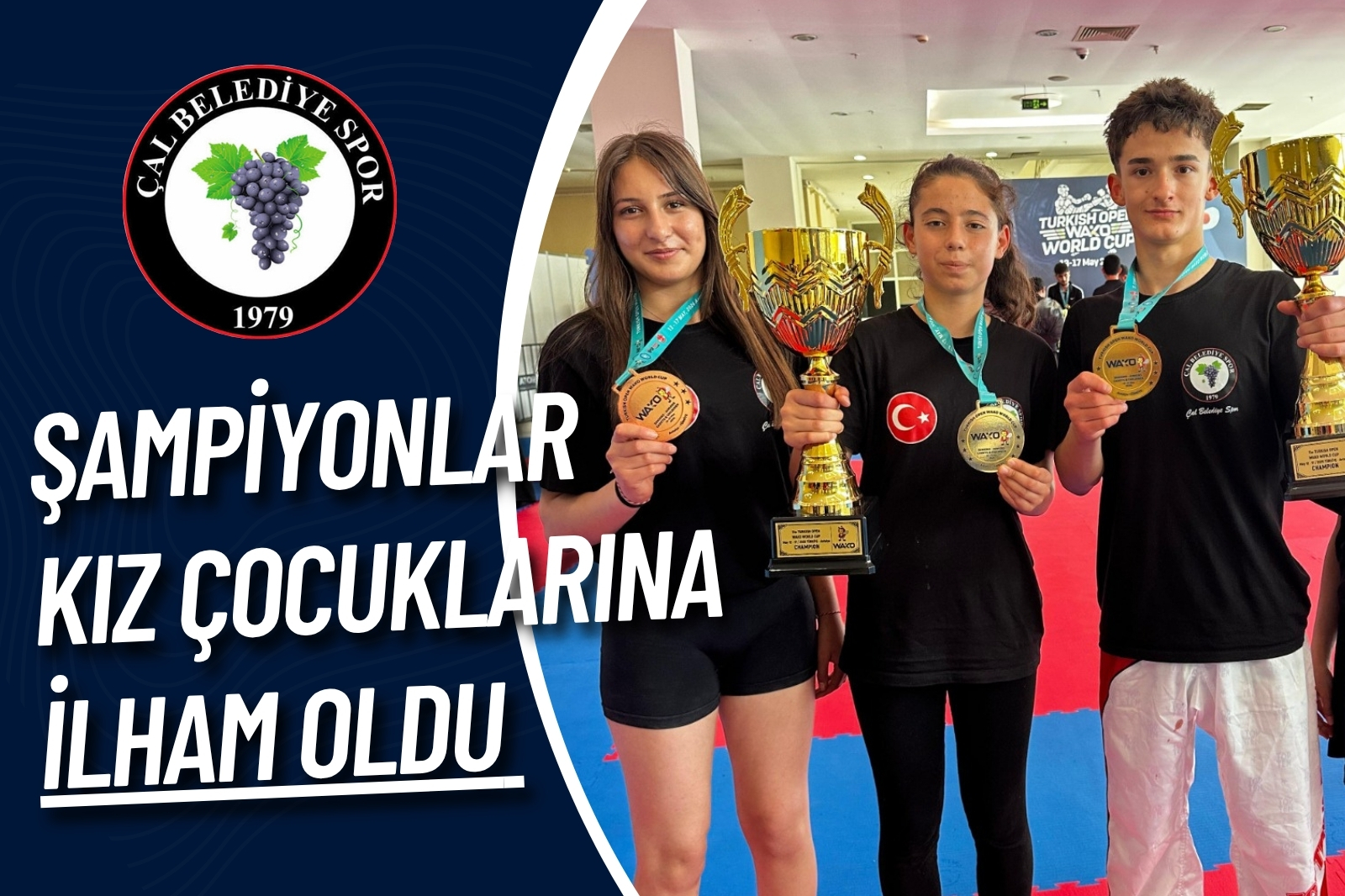 ŞAMPİYONLAR KIZ ÇOCUKLARINA İLHAM OLDU