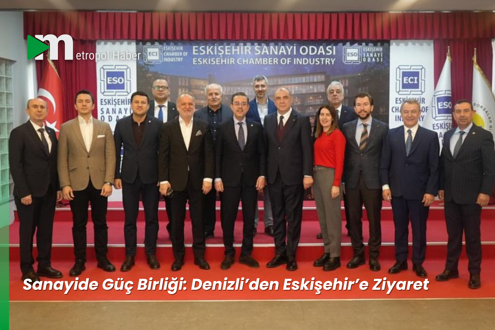 Sanayide Güç Birliği: Denizli’den Eskişehir’e Ziyaret