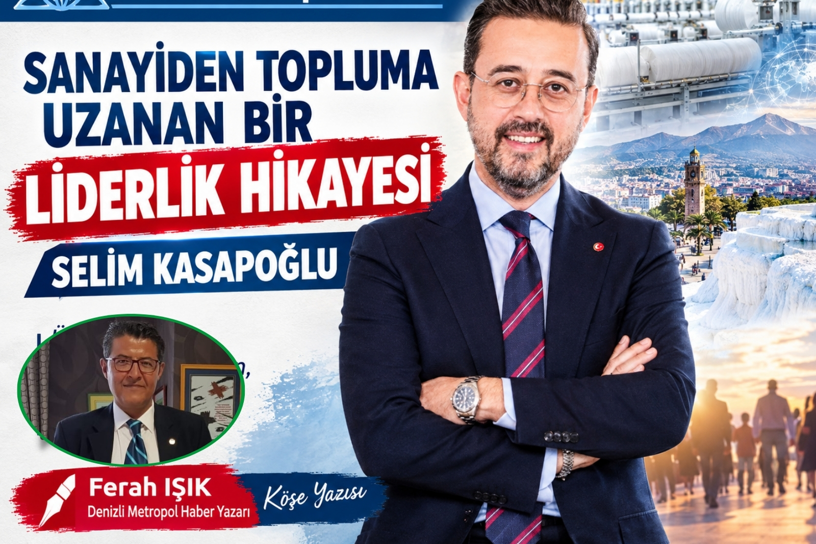 SANAYİDEN TOPLUMA UZANAN BİR LİDERLİK HİKAYESİ; SELİM KASAPOĞLU