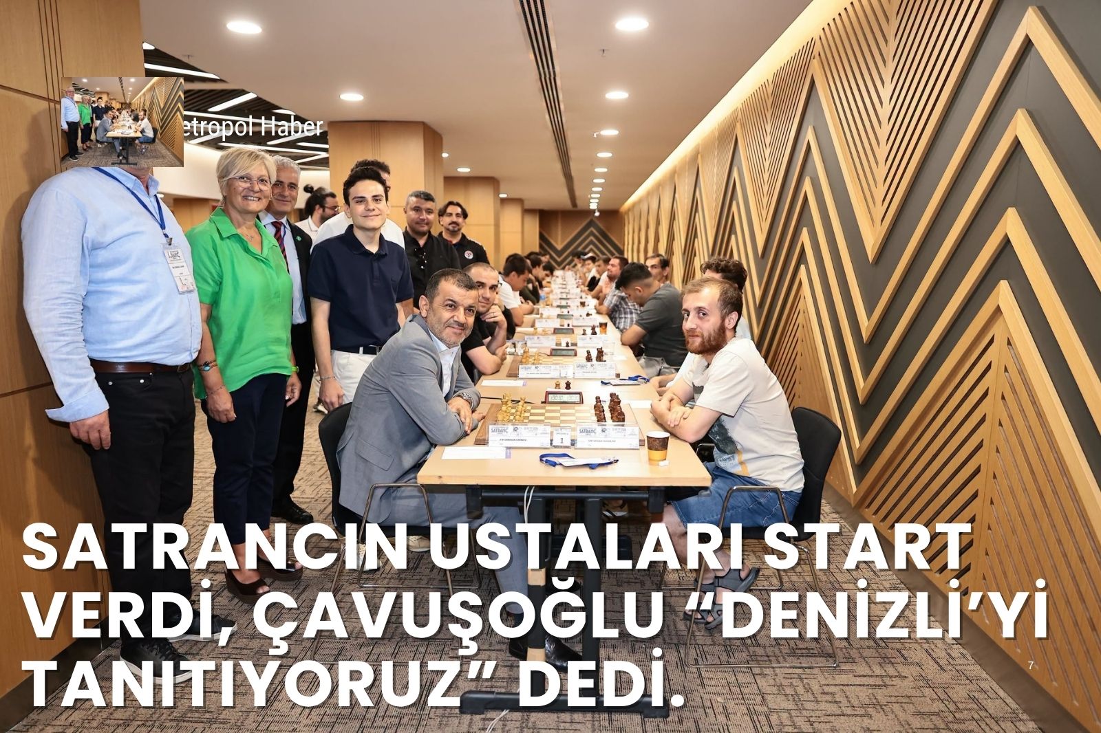 SATRANCIN USTALARI DENİZLİ’DE START VERDİ
