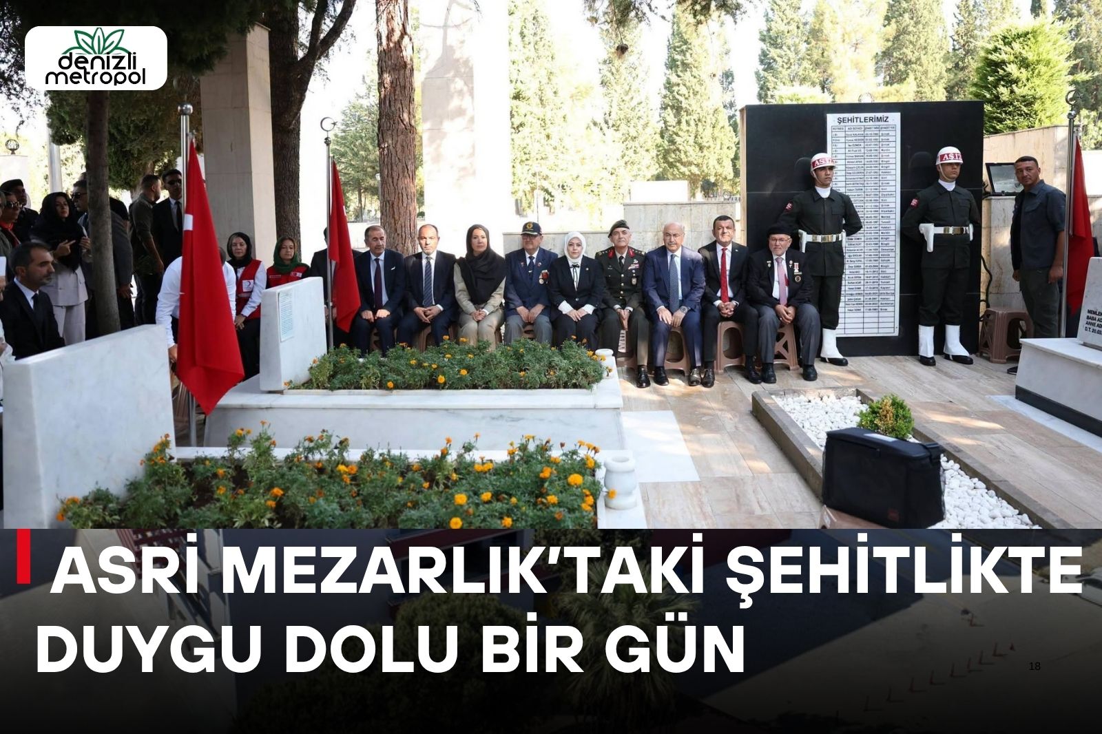 ŞEHİTLERİMİZİN HUZURUNDA GAZİLERE SAYGI